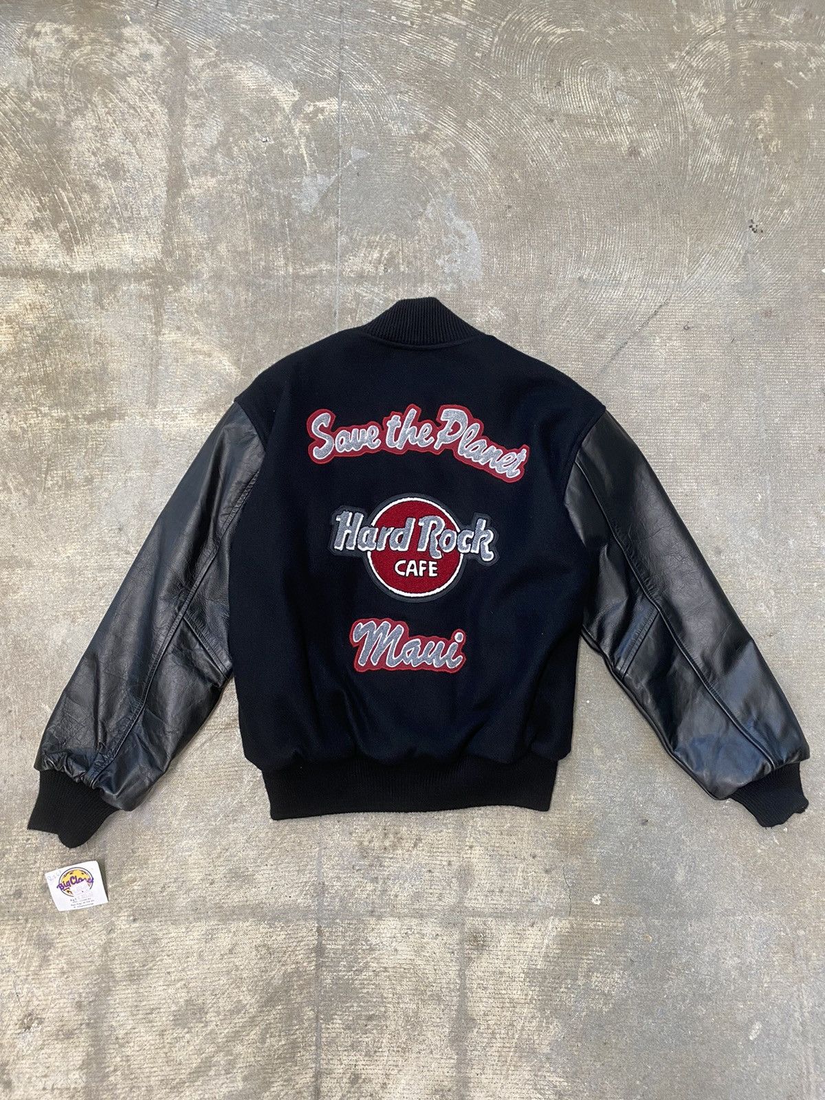 Hard Rock Cafe Vintage 90’s Hard Rock Cafe Maui Letterman Jacket Size US L / EU 52-54 / 3 - 2 Thumbnail