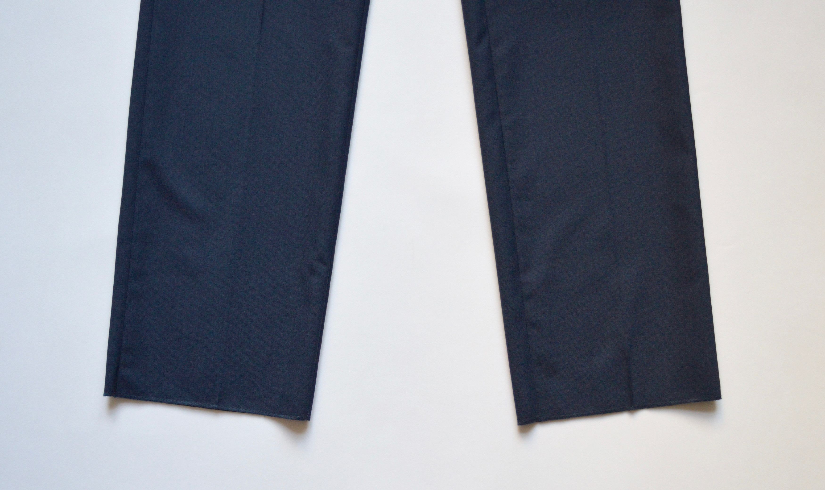 Maison Margiela S/S 18 Straight Leg Blue Wool Trousers Size US 34 / EU 50 - 5 Thumbnail