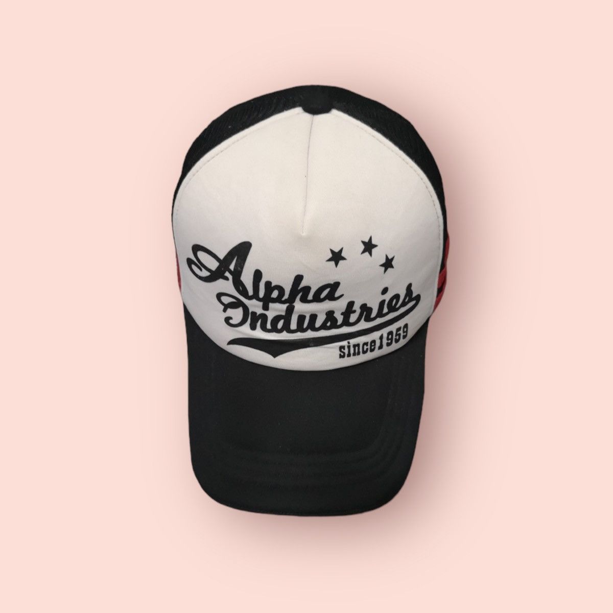 Alpha Industries ALPHA INDUSTRIES 2 STRIPES TRUCKER SNAPBACK Size ONE SIZE - 3 Thumbnail