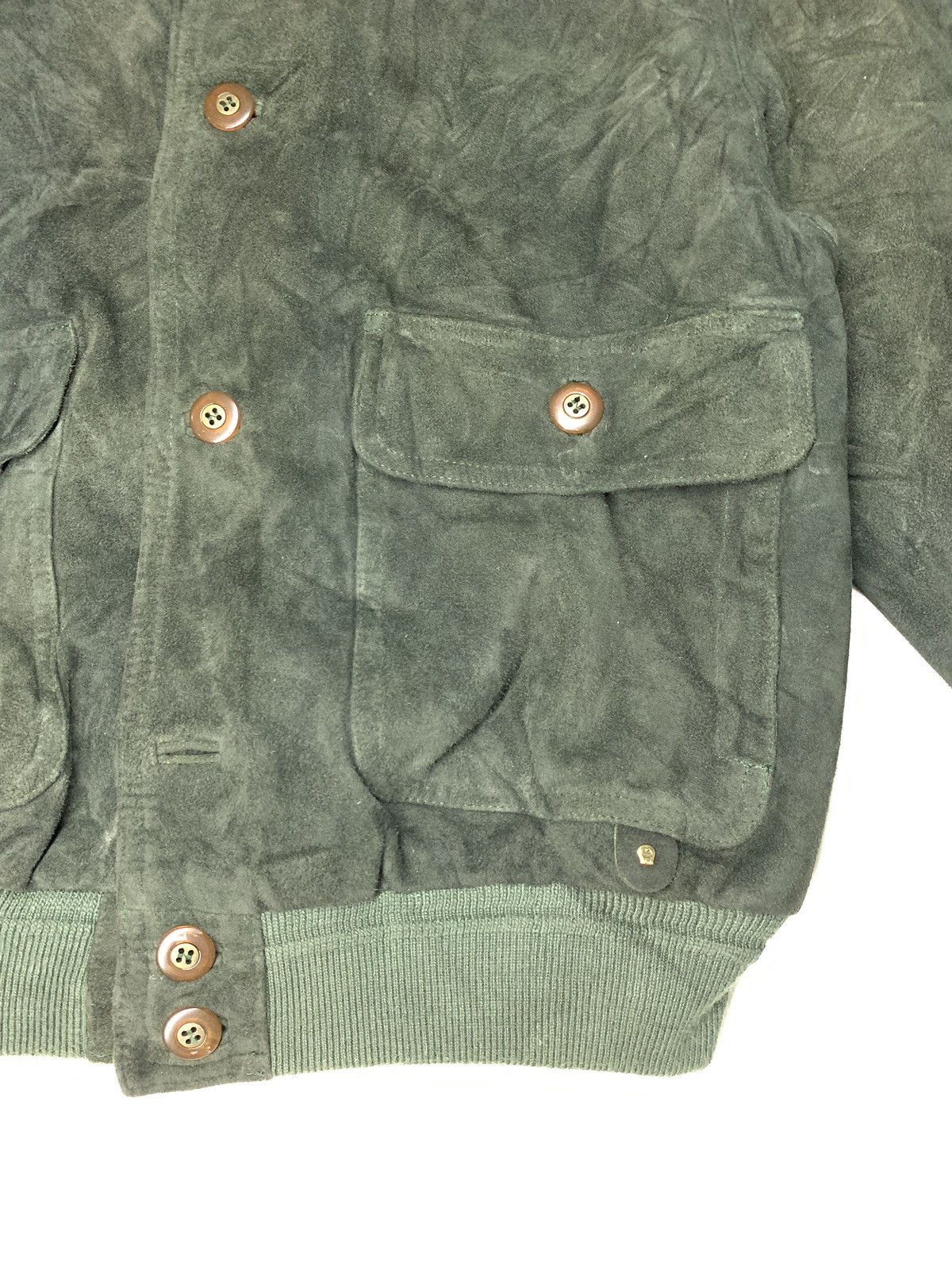 Aigner × Etienne Aigner Luxury Etienne Aigner Genuine Leather Bomber Jacket Size US M / EU 48-50 / 2 - 2 Thumbnail