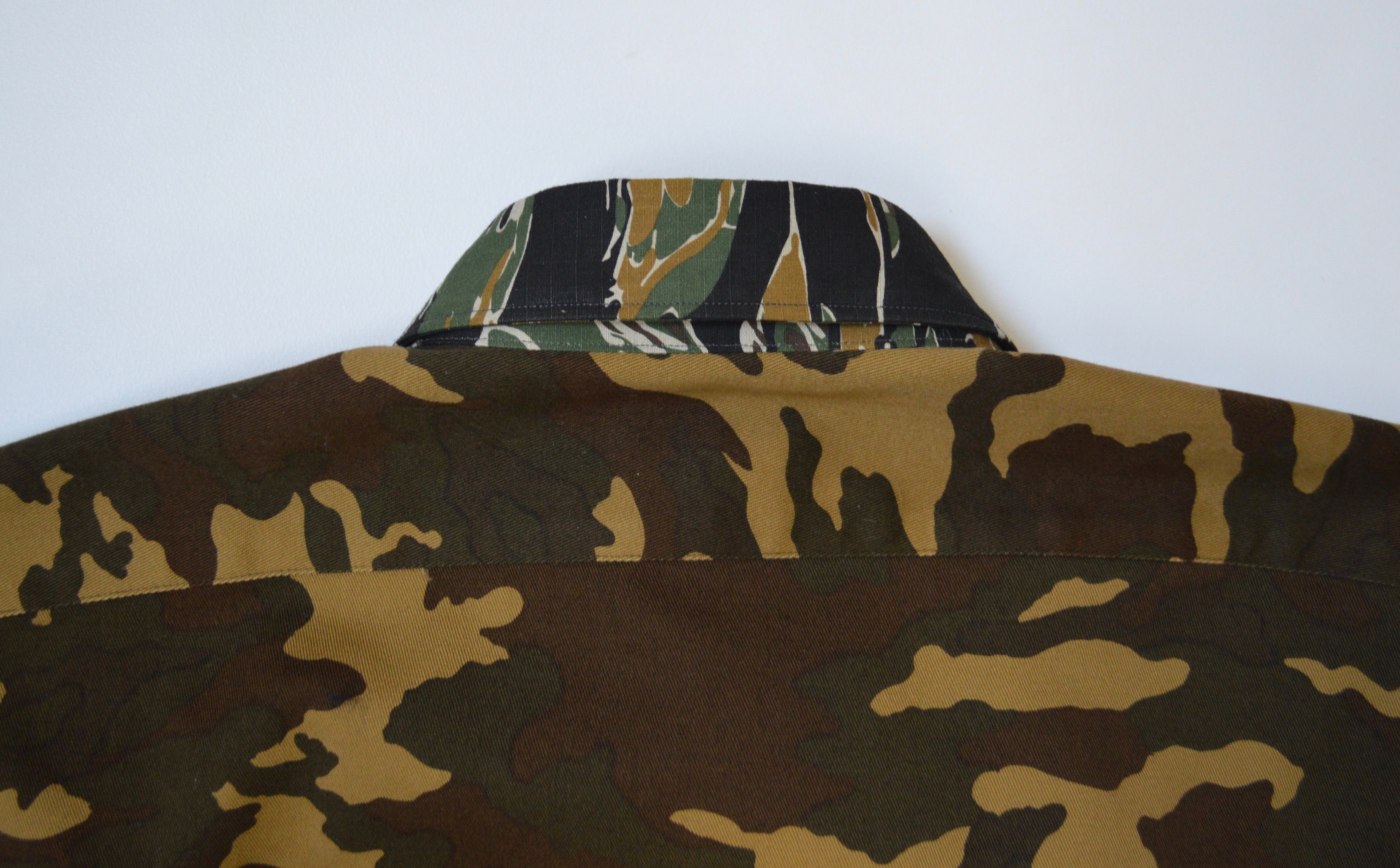 Dries Van Noten S/S 20 ‘Patchwork Camo’ Shirt Size US M / EU 48-50 / 2 - 7 Thumbnail