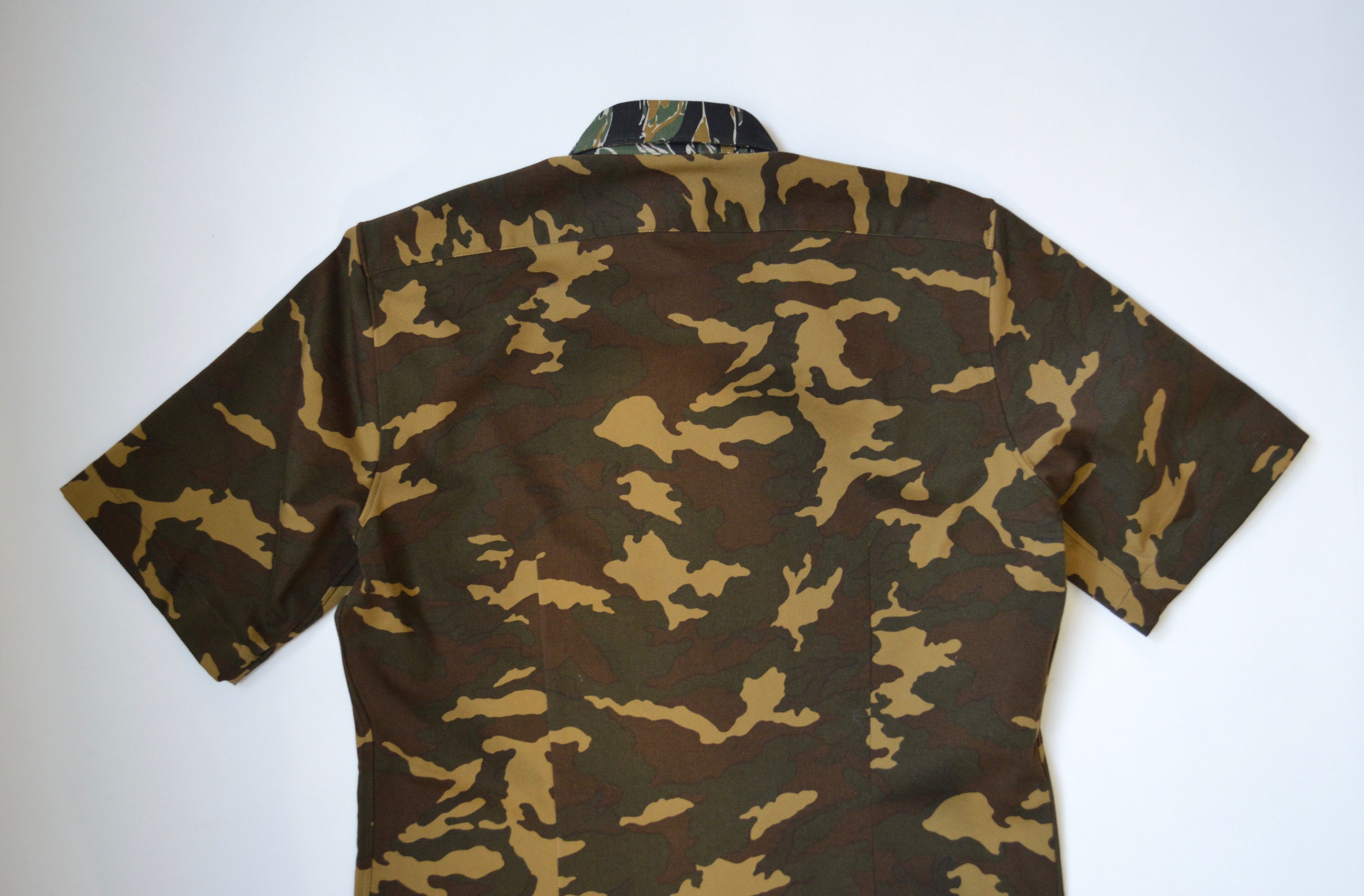 Dries Van Noten S/S 20 ‘Patchwork Camo’ Shirt Size US M / EU 48-50 / 2 - 6 Thumbnail
