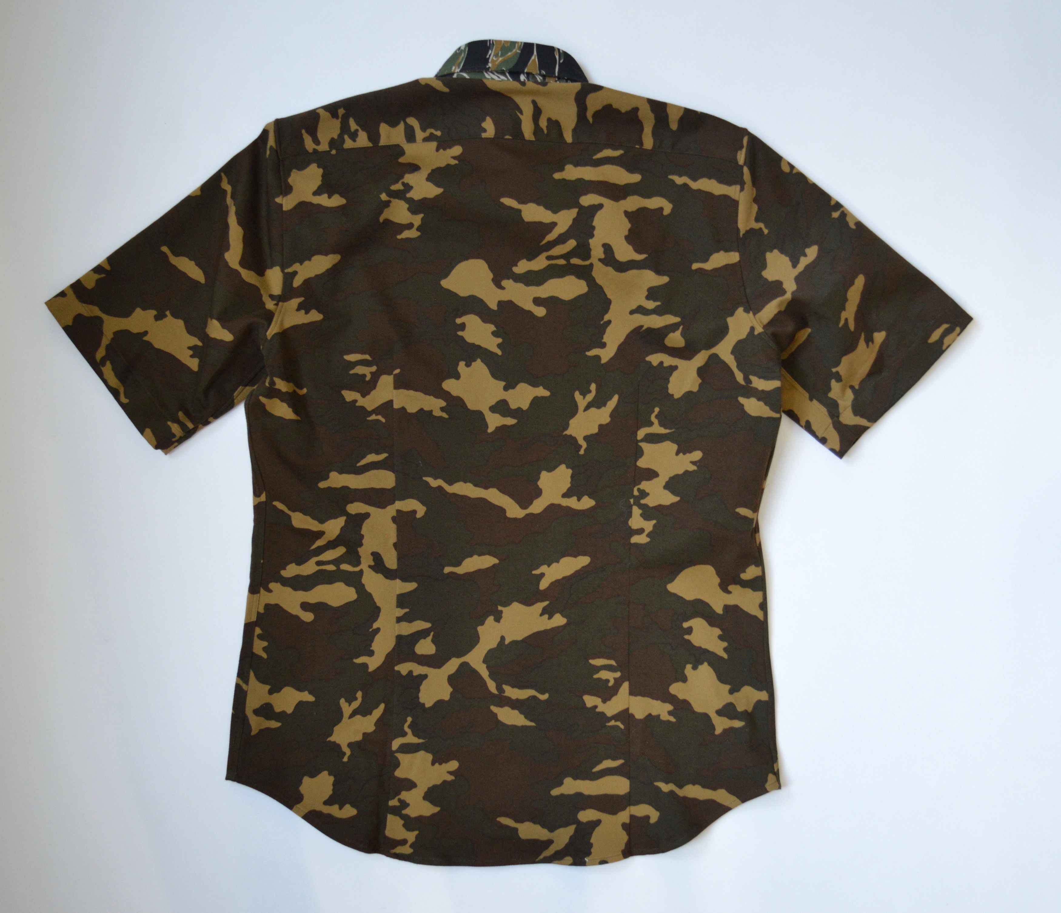 Dries Van Noten S/S 20 ‘Patchwork Camo’ Shirt Size US M / EU 48-50 / 2 - 5 Thumbnail