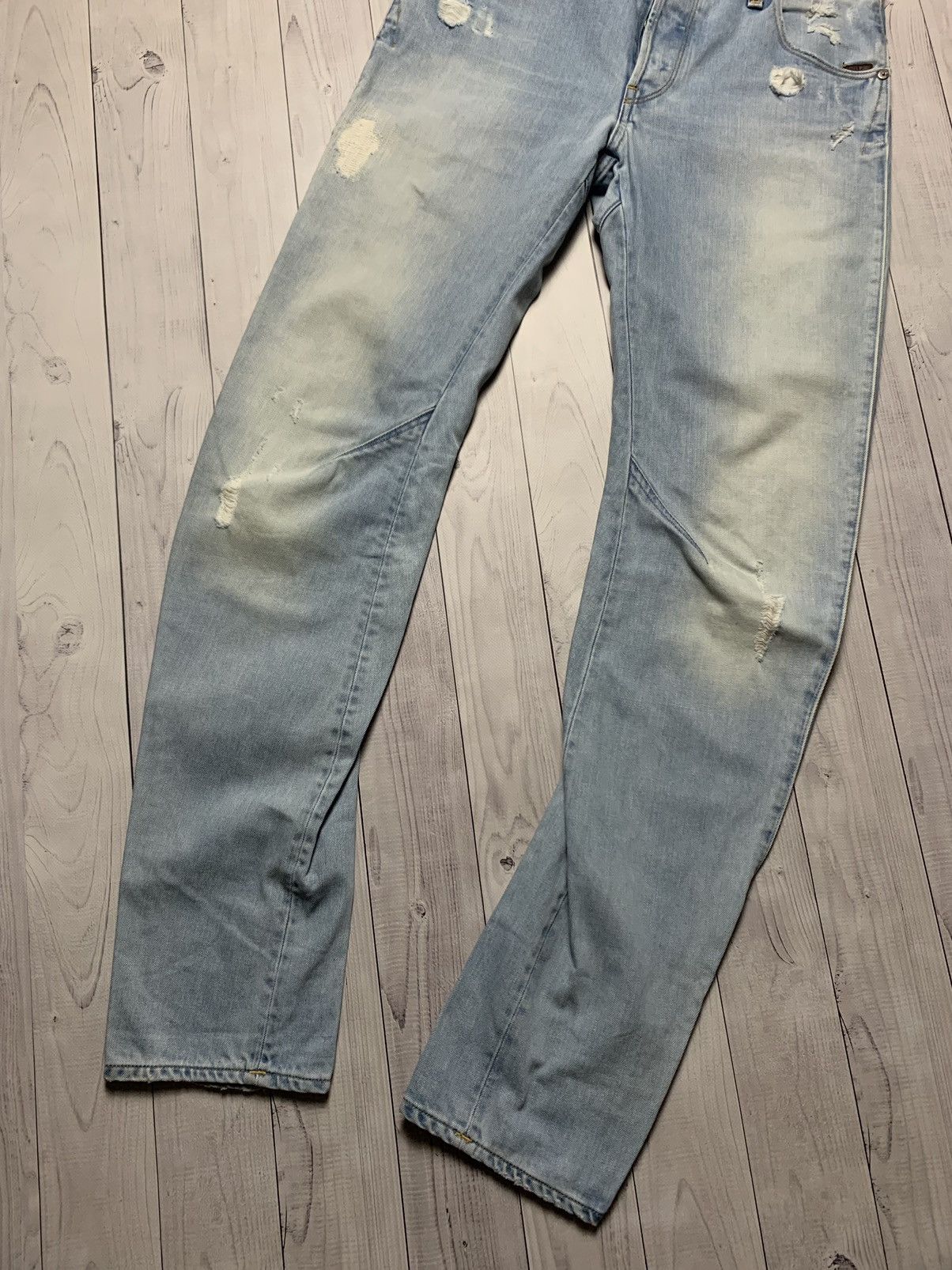 G-Star × Vintage Vintage G Star Raw denim banana jeans size 30 distressed Size US 30 / EU 46 - 3 Thumbnail