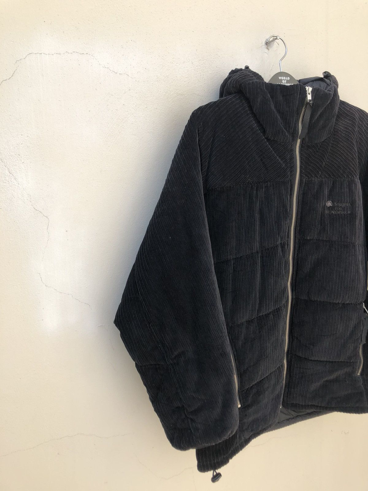 R.Newbold Snugpack For R. Newbold Black Corduroy Puffer Jacket Size US M / EU 48-50 / 2 - 5 Thumbnail