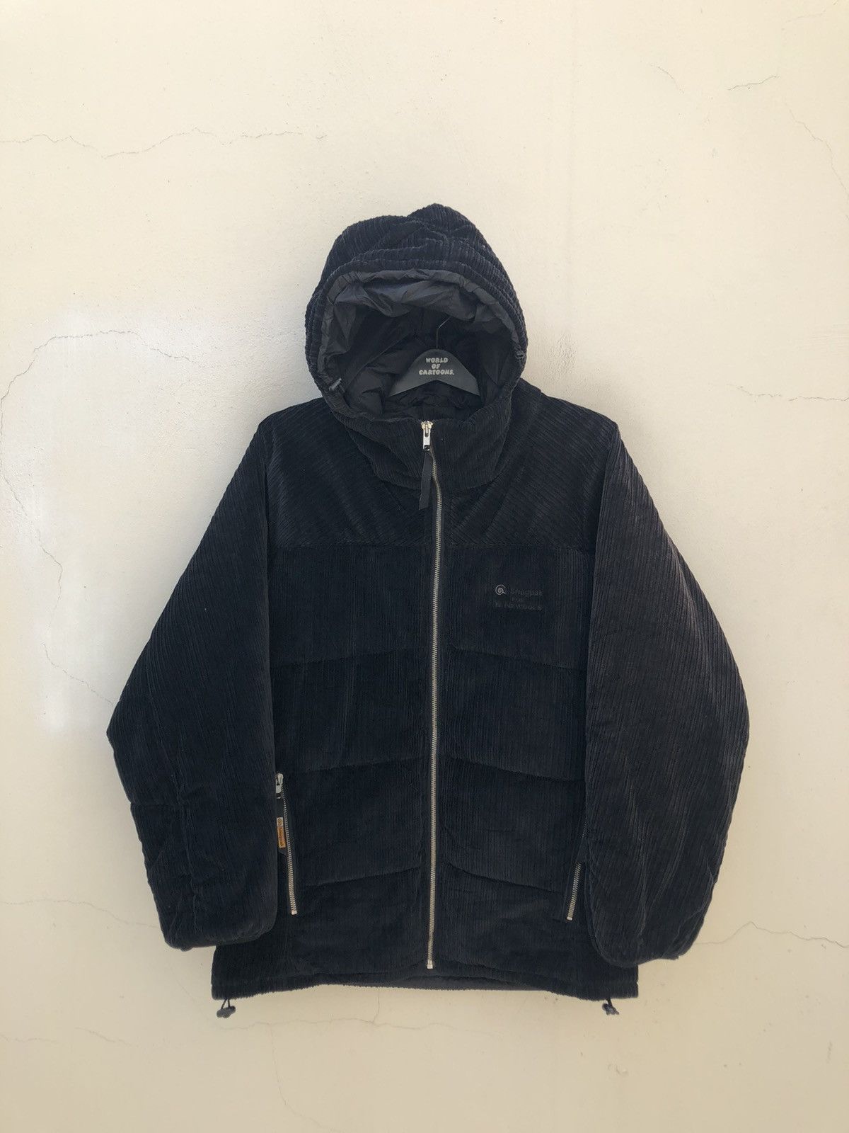 R.Newbold Snugpack For R. Newbold Black Corduroy Puffer Jacket Size US M / EU 48-50 / 2 - 1 Thumbnail