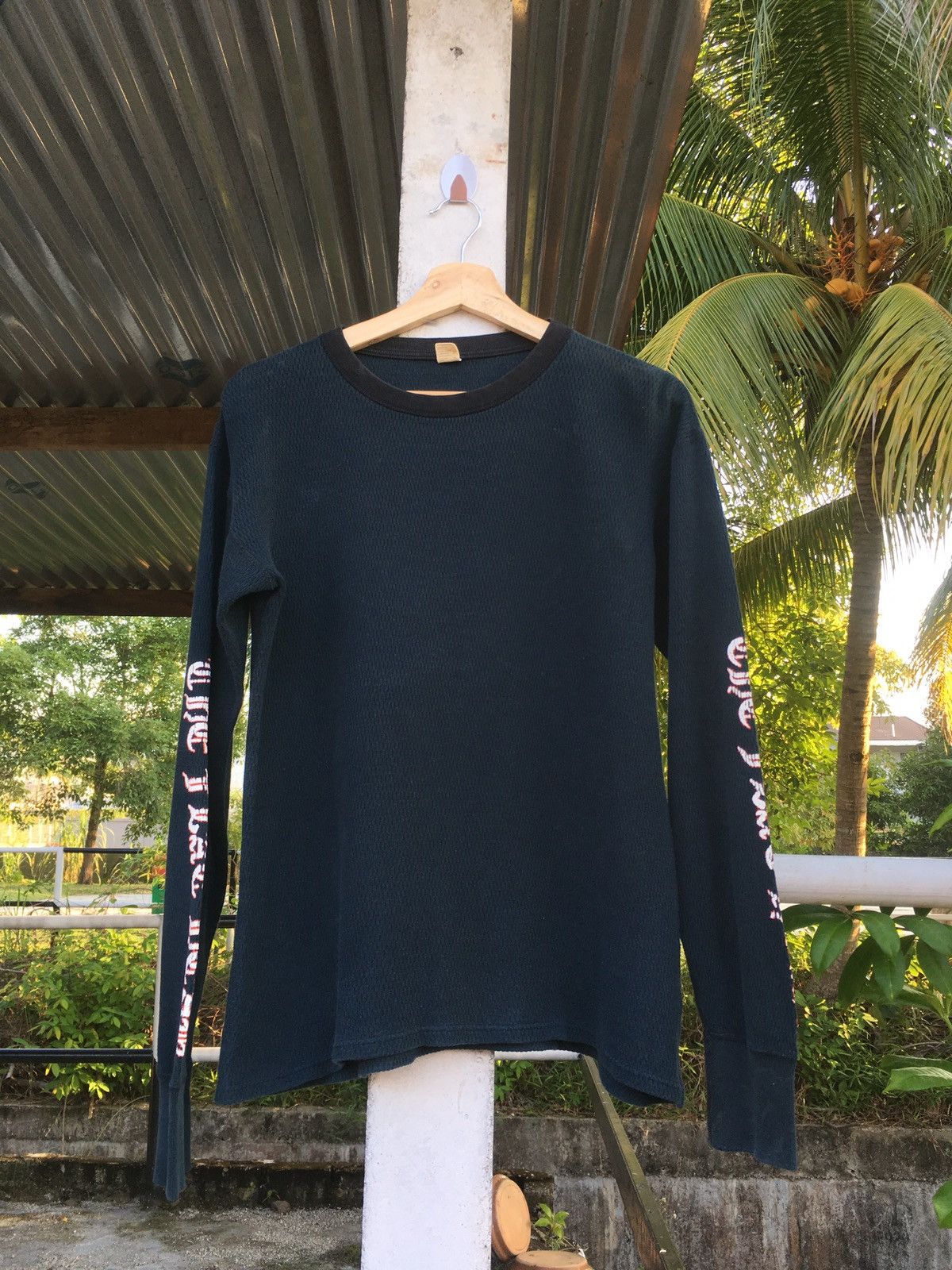 Japanese Brand The Flat Head Thermal T Shirt Size US S / EU 44-46 / 1 - 1 Thumbnail