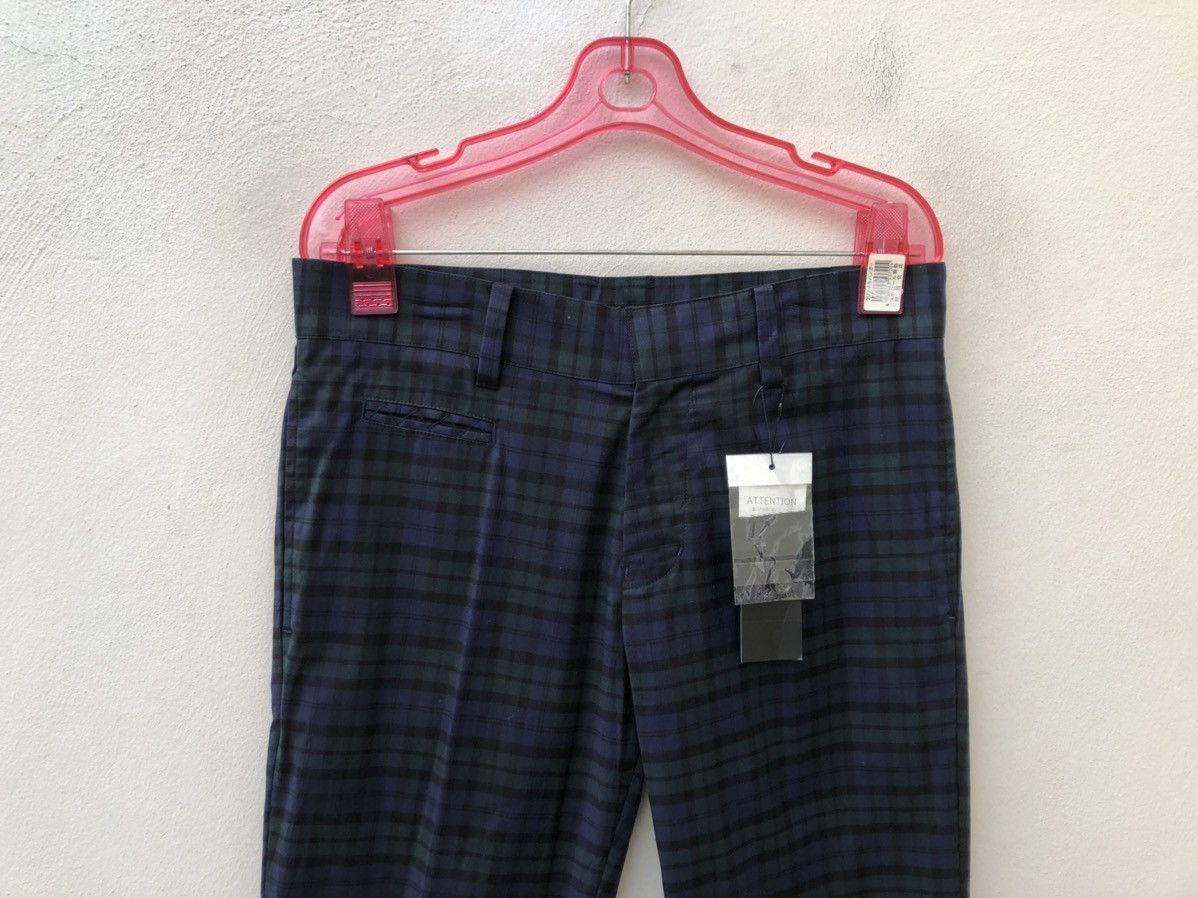 NO ID NWT Japan Brand No ID. Checks Cropped Trouser Cuff Hem Pant Size US 30 / EU 46 - 2 Thumbnail