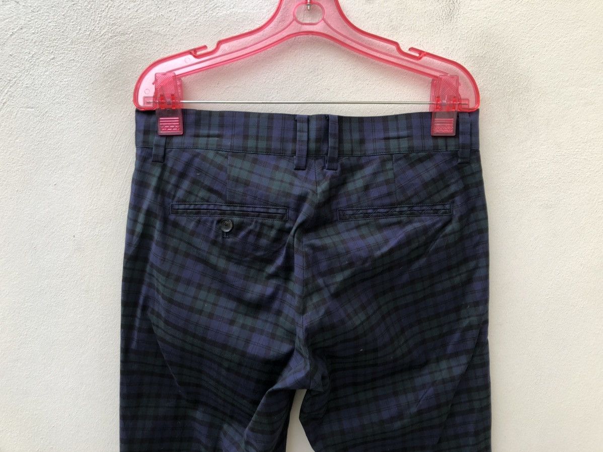 NO ID NWT Japan Brand No ID. Checks Cropped Trouser Cuff Hem Pant Size US 30 / EU 46 - 9 Thumbnail