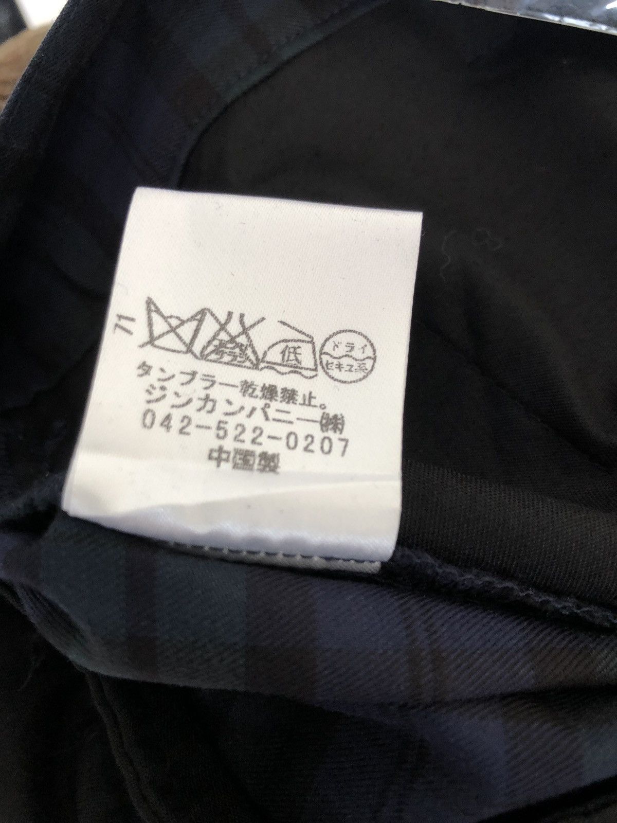 NO ID NWT Japan Brand No ID. Checks Cropped Trouser Cuff Hem Pant Size US 30 / EU 46 - 14 Thumbnail