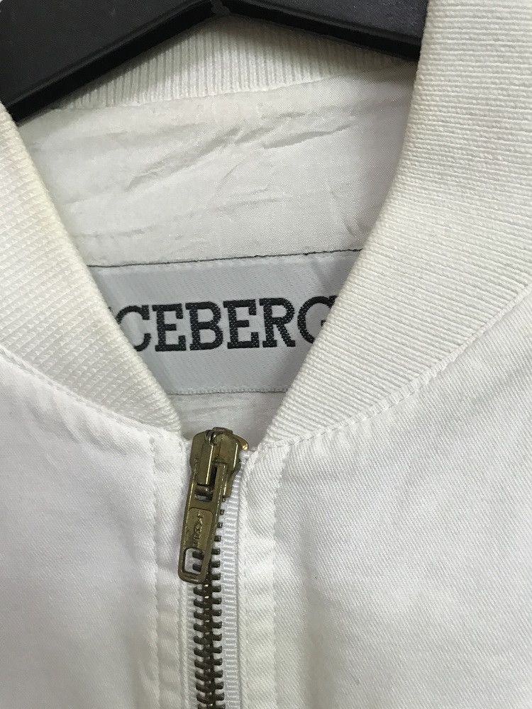 Iceberg Vintage ICEBERG Embroidery Studded Zipper Bomber Jacket Size US L / EU 52-54 / 3 - 4 Thumbnail