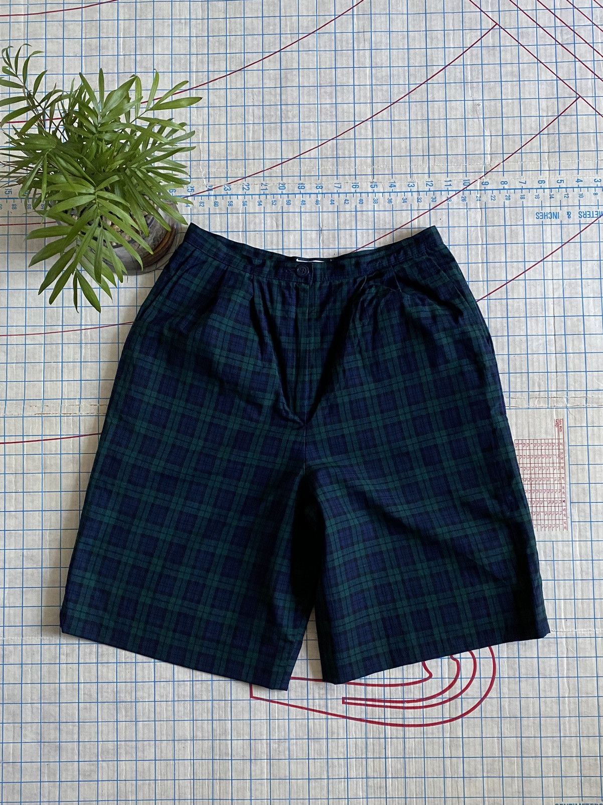 Pendleton × Vintage Vintage Pendleton Women’s Tartan Flannel Shorts fits Talon Size 28" / US 6 / IT 42 - 3 Thumbnail