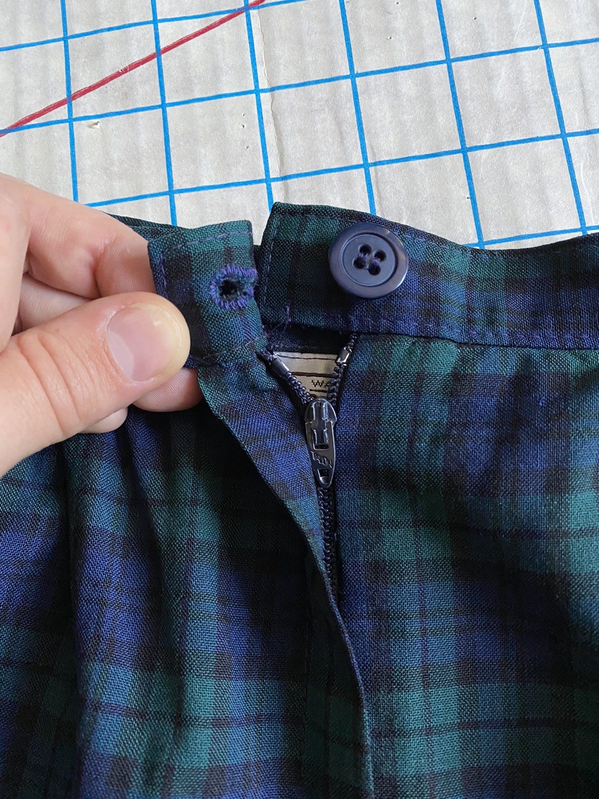 Pendleton × Vintage Vintage Pendleton Women’s Tartan Flannel Shorts fits Talon Size 28" / US 6 / IT 42 - 5 Thumbnail
