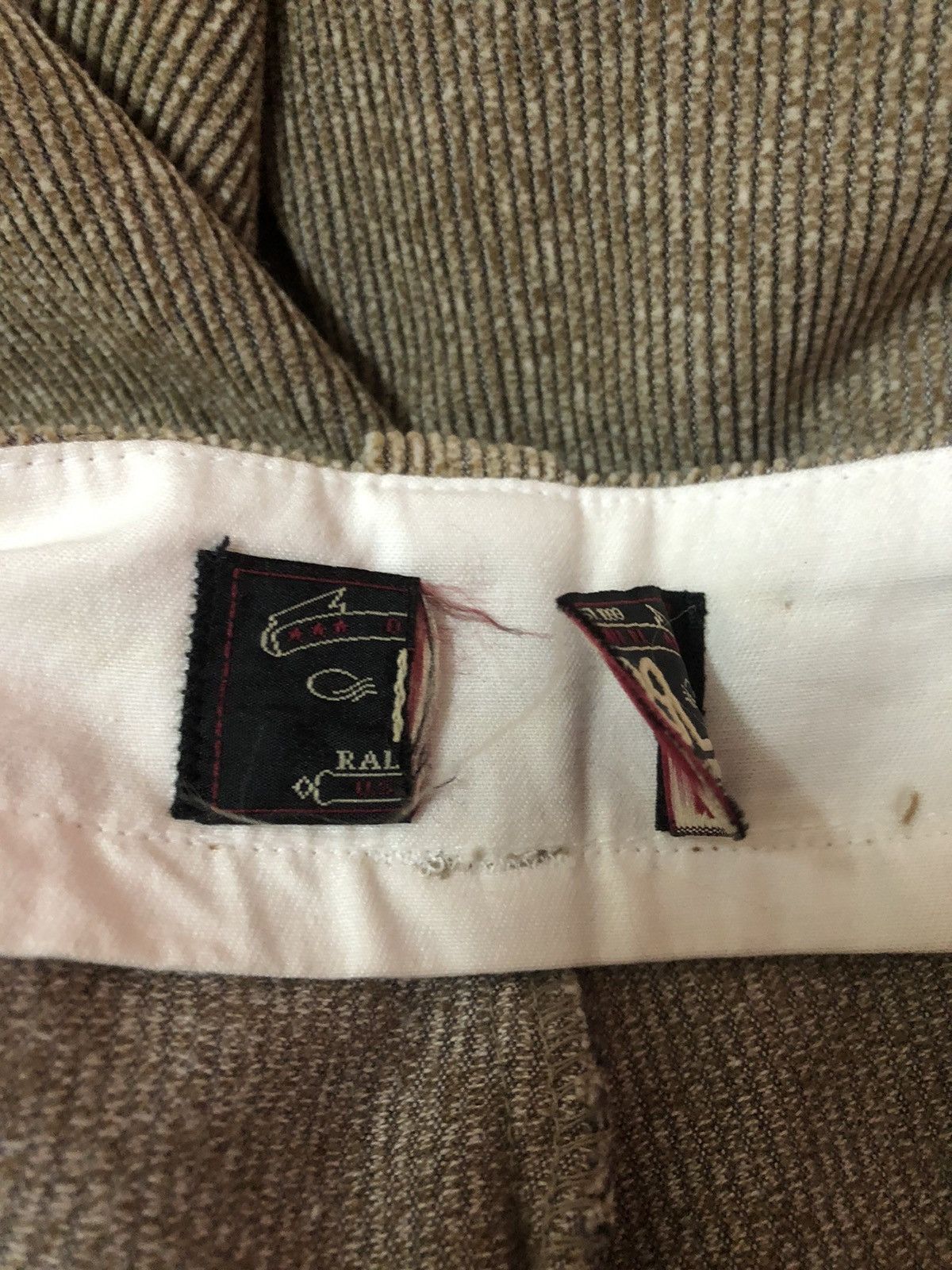 RRL Ralph Lauren Vintage 90s RR Ralph Lauren Baggy Corduroy Trouser Pant Size US 36 / EU 52 - 19 Thumbnail