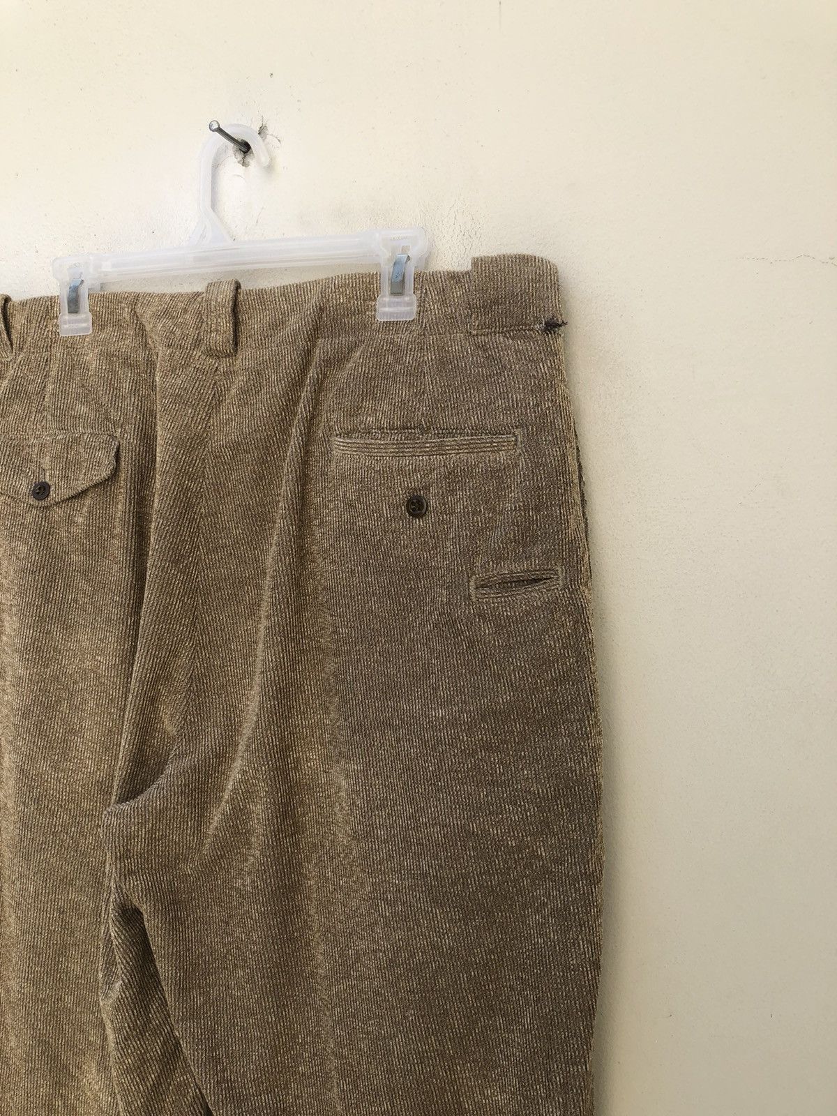 RRL Ralph Lauren Vintage 90s RR Ralph Lauren Baggy Corduroy Trouser Pant Size US 36 / EU 52 - 11 Thumbnail