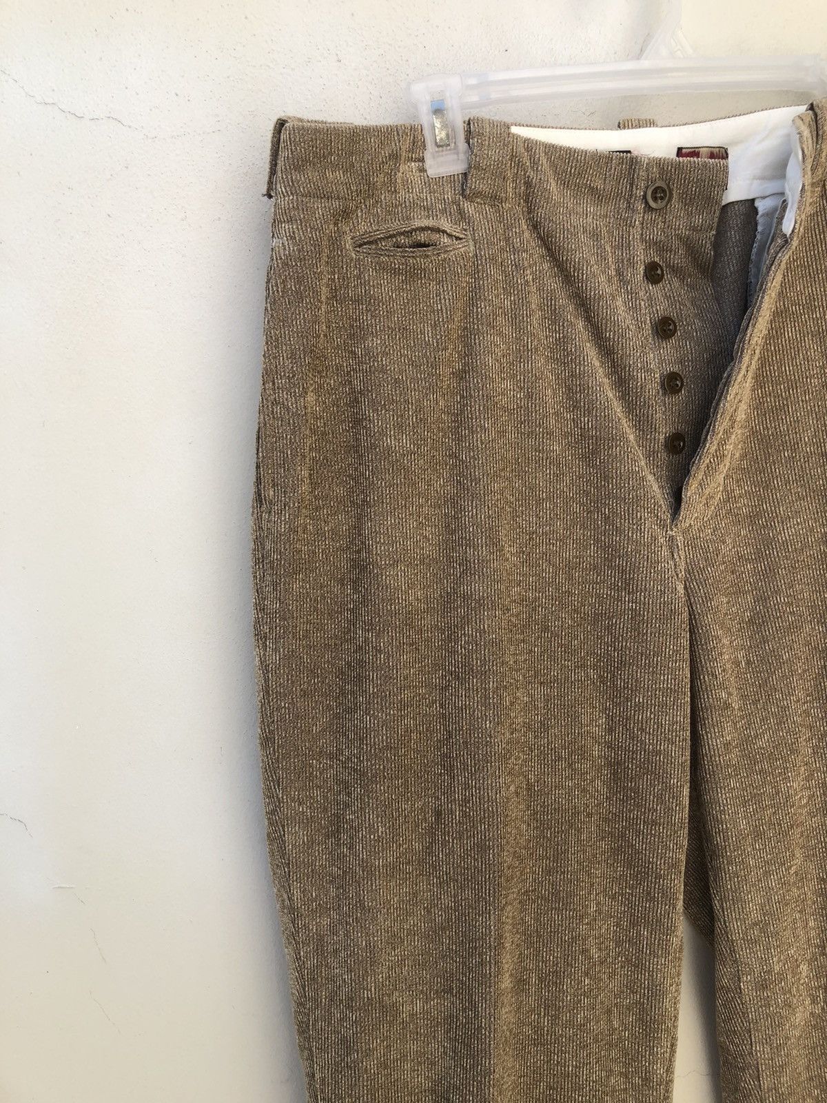 RRL Ralph Lauren Vintage 90s RR Ralph Lauren Baggy Corduroy Trouser Pant Size US 36 / EU 52 - 4 Thumbnail