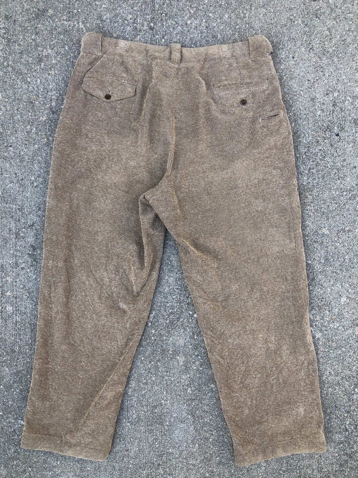 RRL Ralph Lauren Vintage 90s RR Ralph Lauren Baggy Corduroy Trouser Pant Size US 36 / EU 52 - 22 Thumbnail