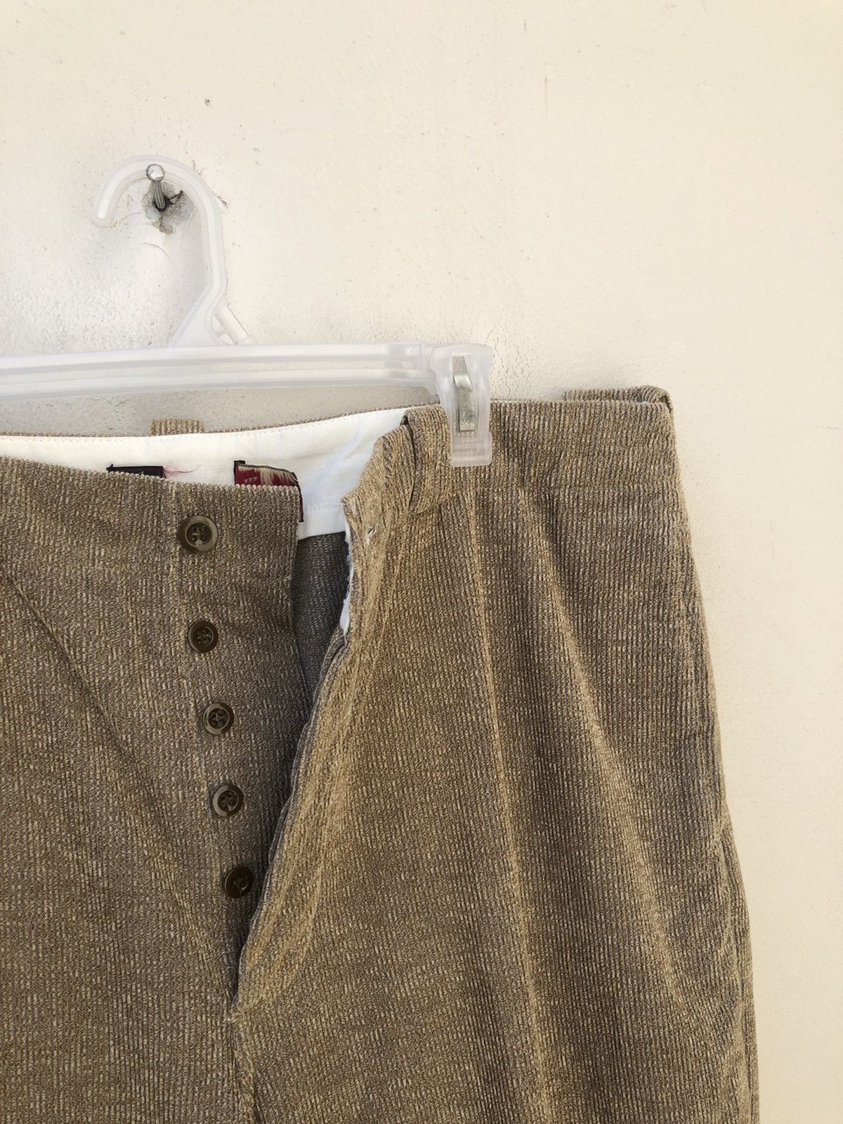 RRL Ralph Lauren Vintage 90s RR Ralph Lauren Baggy Corduroy Trouser Pant Size US 36 / EU 52 - 3 Thumbnail