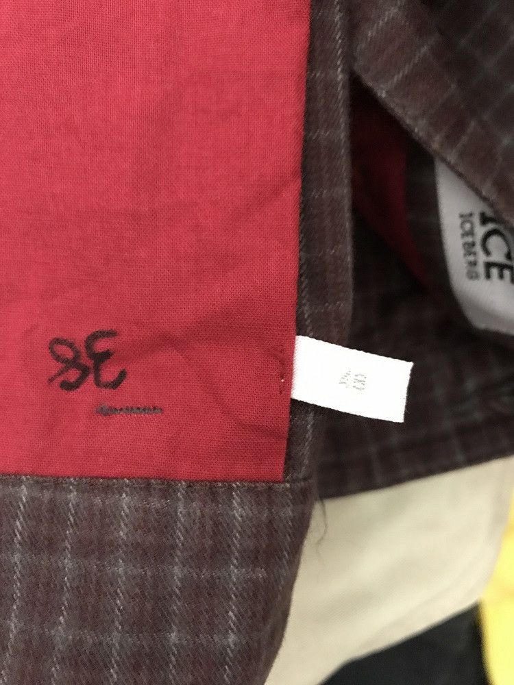 Iceberg Made in Italy Checkered Check Cargo Trouser Pant Size US 32 / EU 48 - 15 Thumbnail