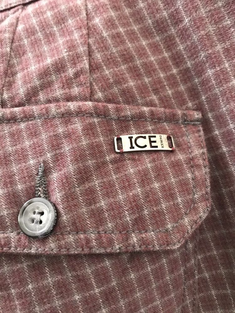 Iceberg Made in Italy Checkered Check Cargo Trouser Pant Size US 32 / EU 48 - 9 Thumbnail