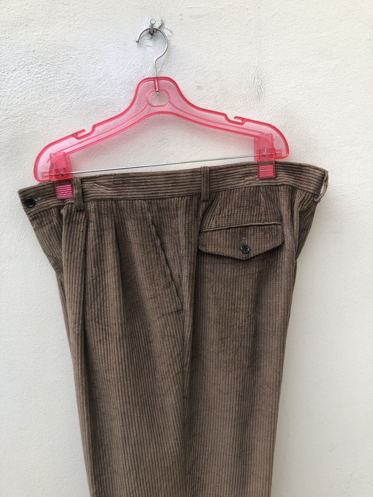 Christian Dior Monsieur Christian Dior Made in Japan Baggy Corduroy Trouser Pant Size US 36 / EU 52 - 10 Thumbnail