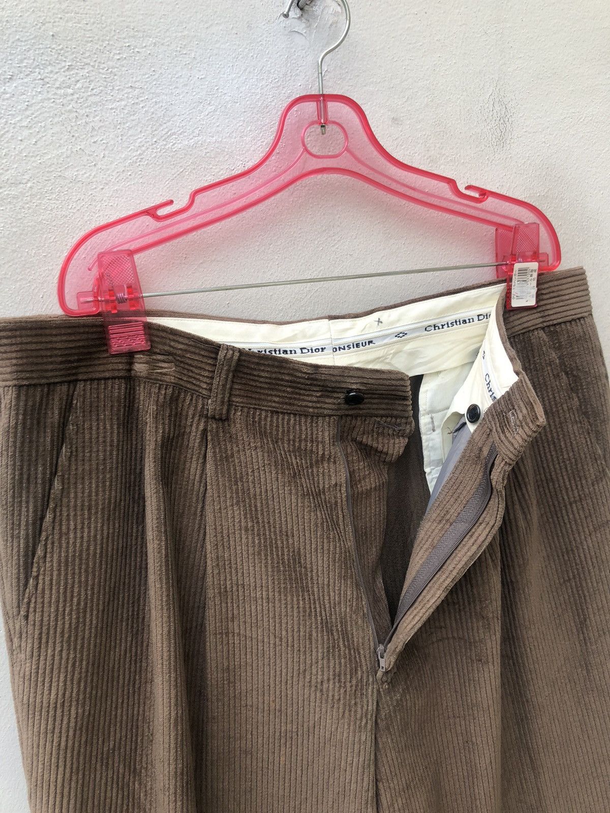 Christian Dior Monsieur Christian Dior Made in Japan Baggy Corduroy Trouser Pant Size US 36 / EU 52 - 4 Thumbnail