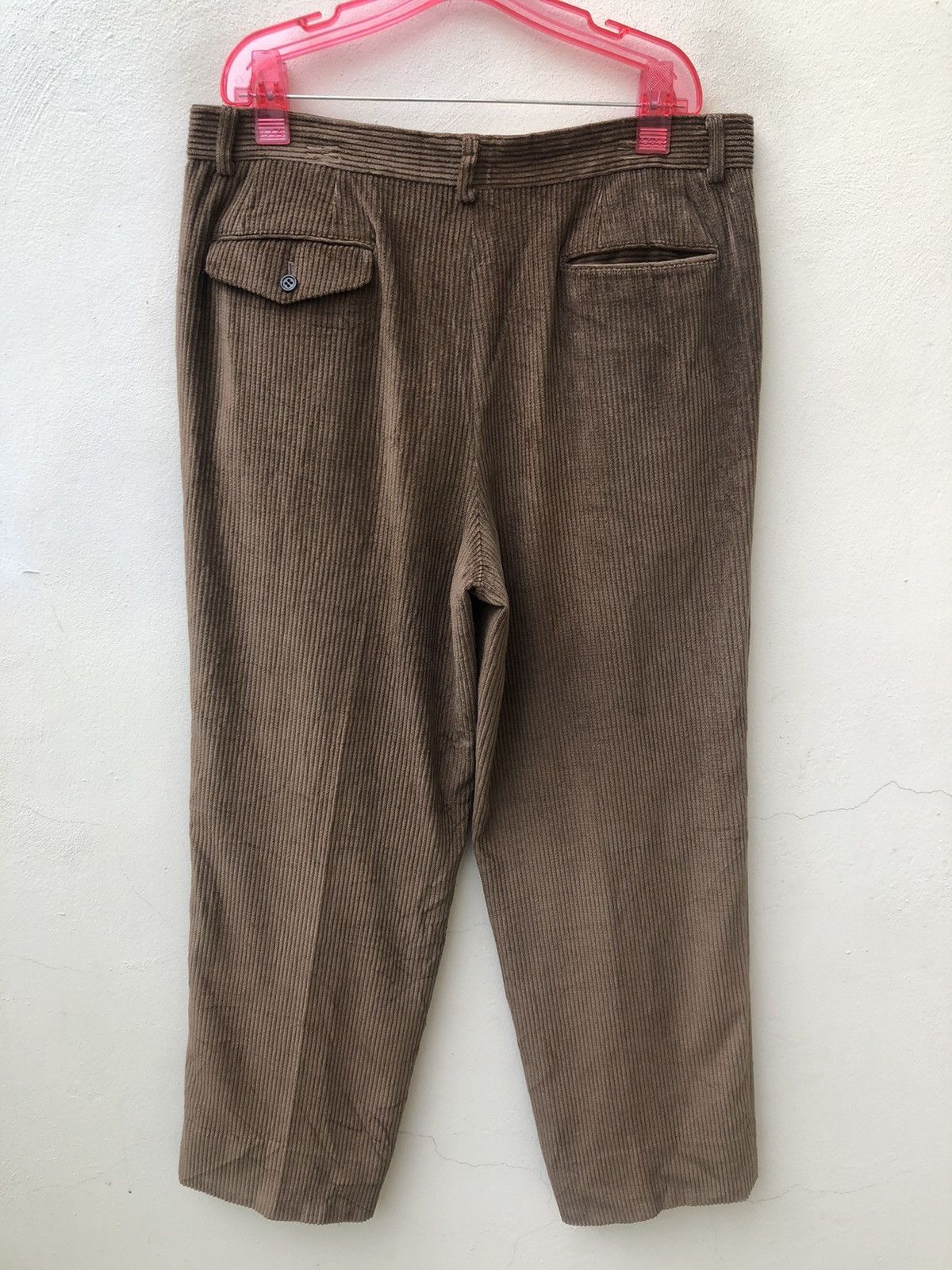 Christian Dior Monsieur Christian Dior Made in Japan Baggy Corduroy Trouser Pant Size US 36 / EU 52 - 7 Thumbnail