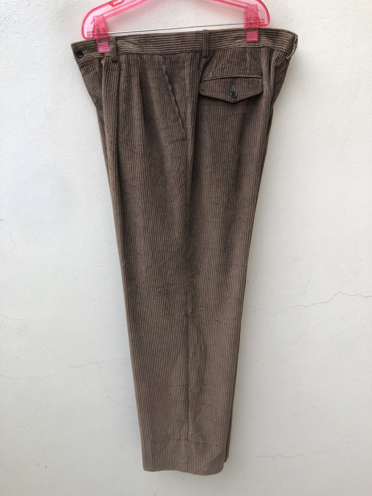 Christian Dior Monsieur Christian Dior Made in Japan Baggy Corduroy Trouser Pant Size US 36 / EU 52 - 9 Thumbnail