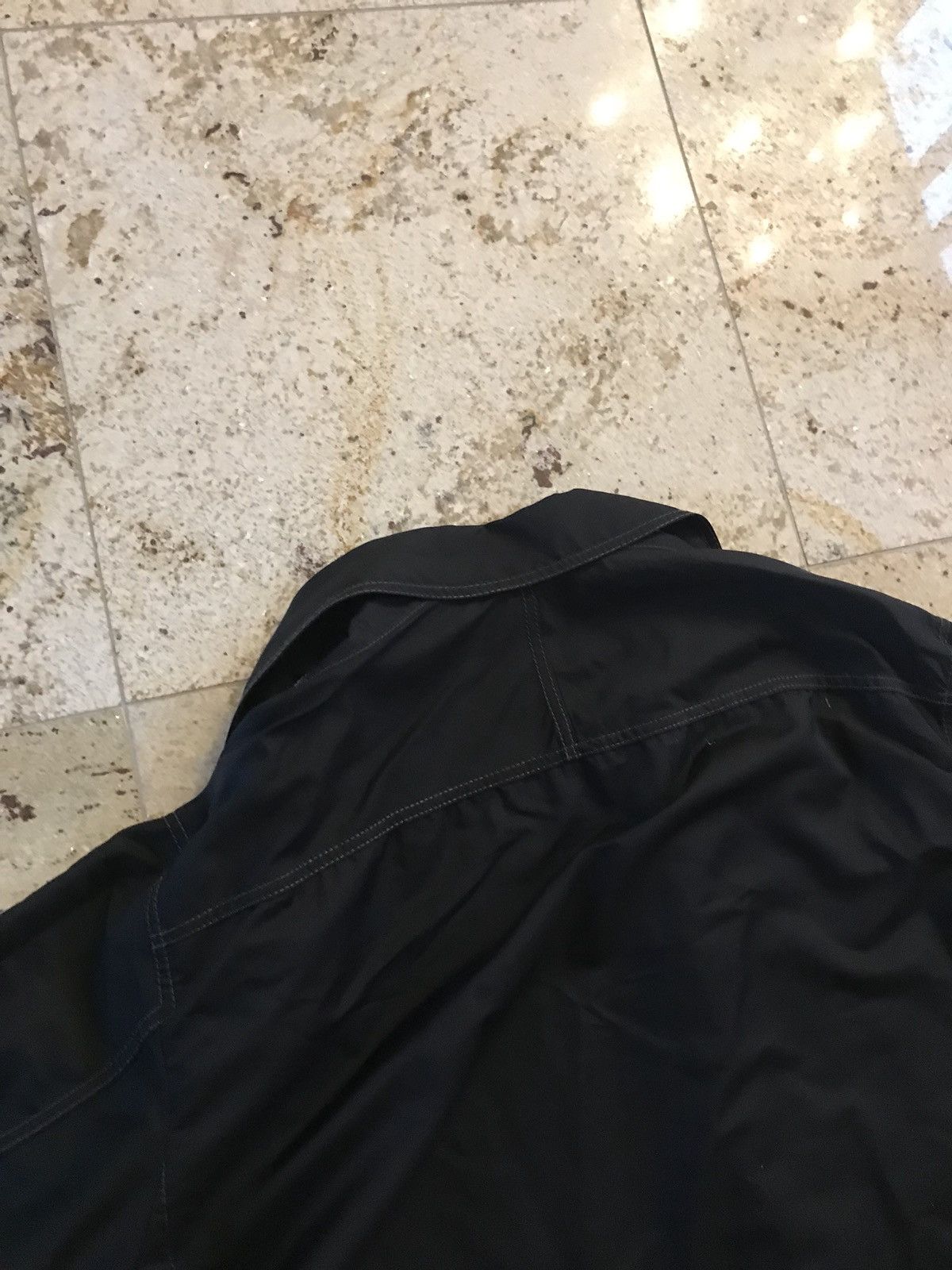 Lanvin Dropped Shoulder Rain Coat In Technical Wool Size US L / EU 52-54 / 3 - 14 Thumbnail