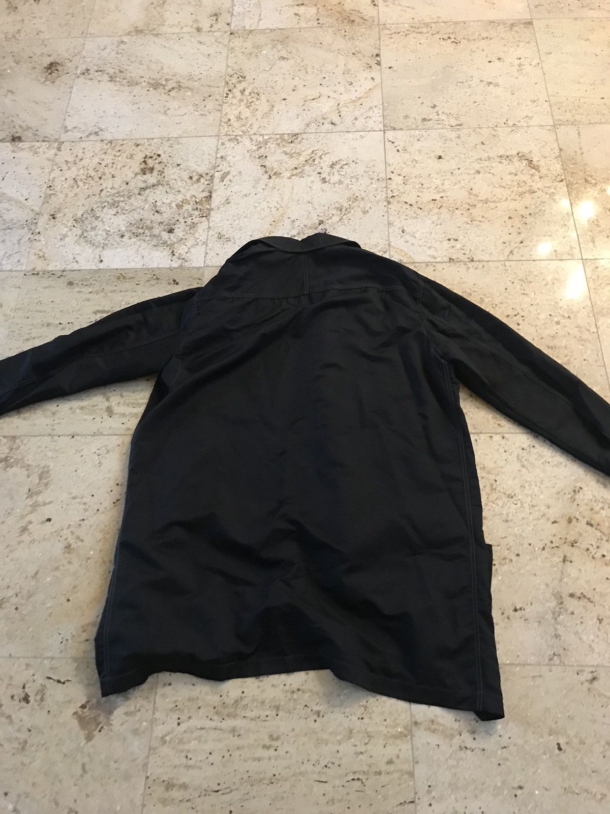 Lanvin Dropped Shoulder Rain Coat In Technical Wool Size US L / EU 52-54 / 3 - 13 Thumbnail