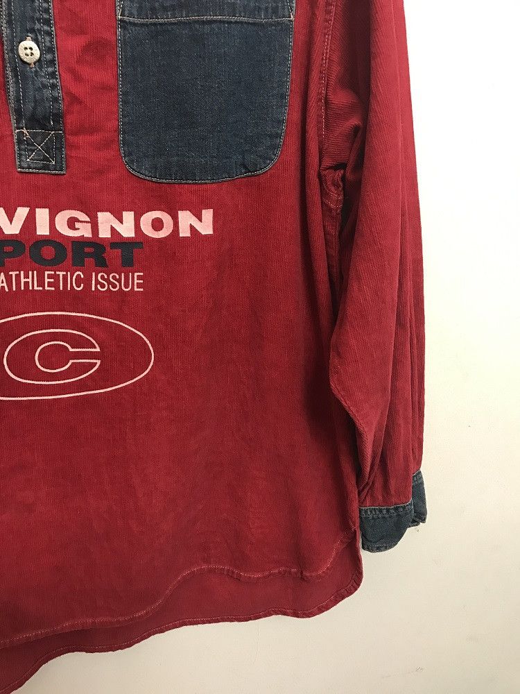 Chevignon Vintage Chevignon Sport The Athletic Issue Corduroy PullOver Size US L / EU 52-54 / 3 - 5 Thumbnail