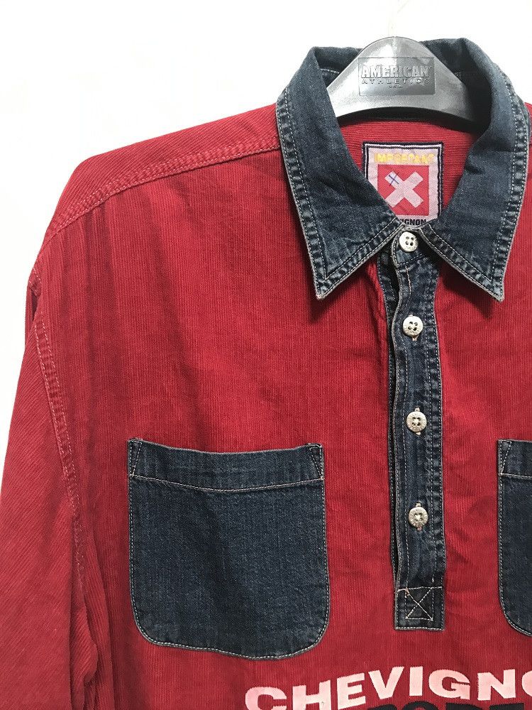 Chevignon Vintage Chevignon Sport The Athletic Issue Corduroy PullOver Size US L / EU 52-54 / 3 - 2 Thumbnail