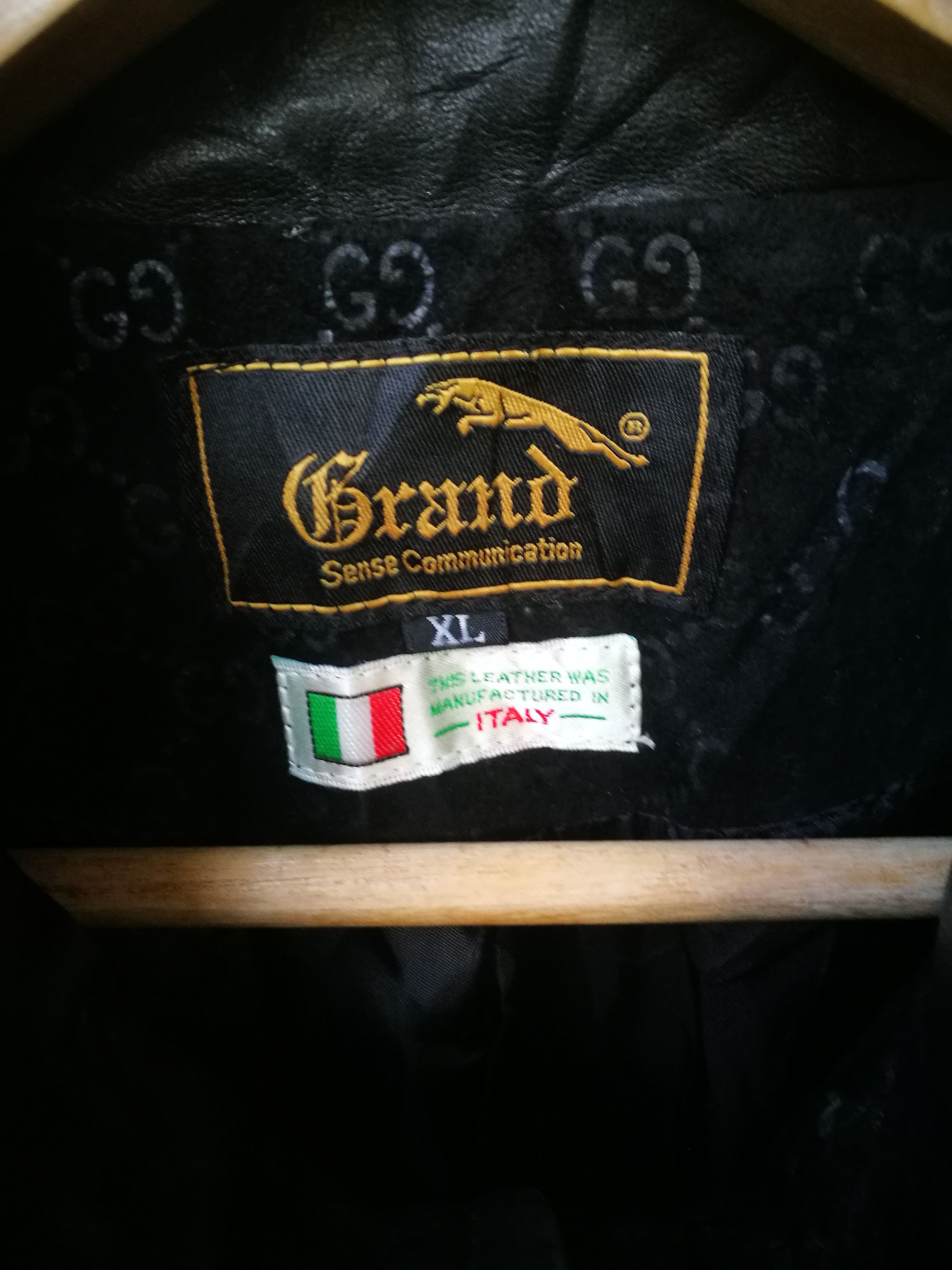 Other Grand monogram GG inspired gucci leather jacket Size US XL / EU 56 / 4 - 10 Thumbnail