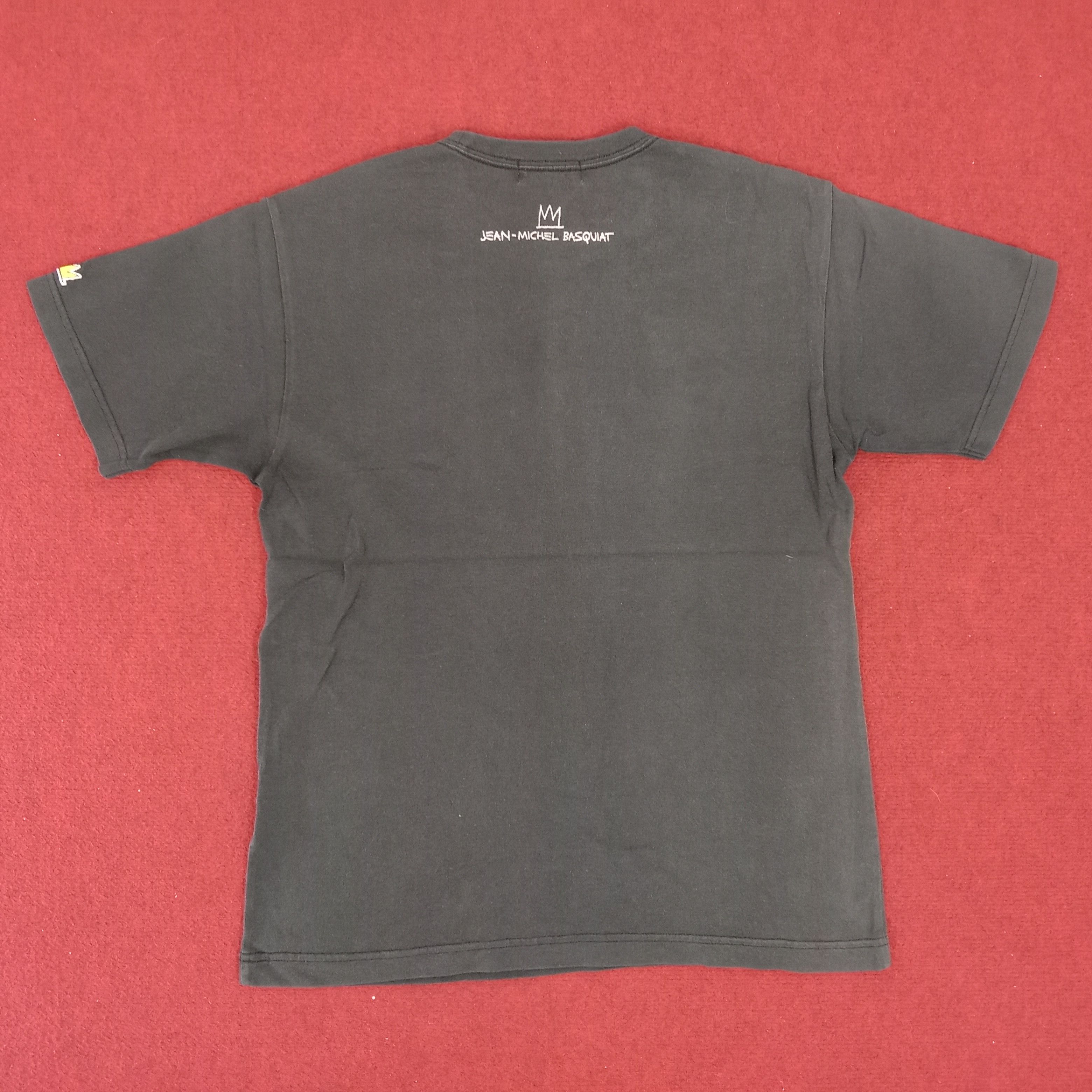 Jean-Michel Basquiat × Vintage Jean Michel Basquiat X Japanese Brand Art Design Tshirt Size US M / EU 48-50 / 2 - 3 Thumbnail