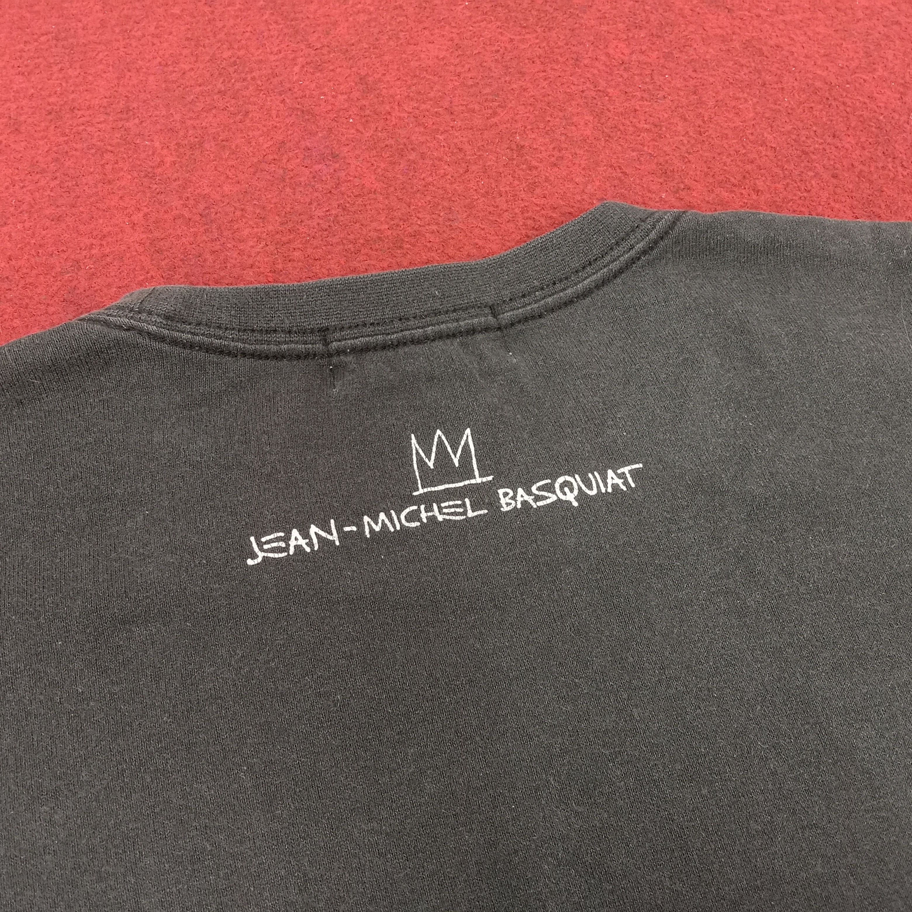 Jean-Michel Basquiat × Vintage Jean Michel Basquiat X Japanese Brand Art Design Tshirt Size US M / EU 48-50 / 2 - 4 Thumbnail