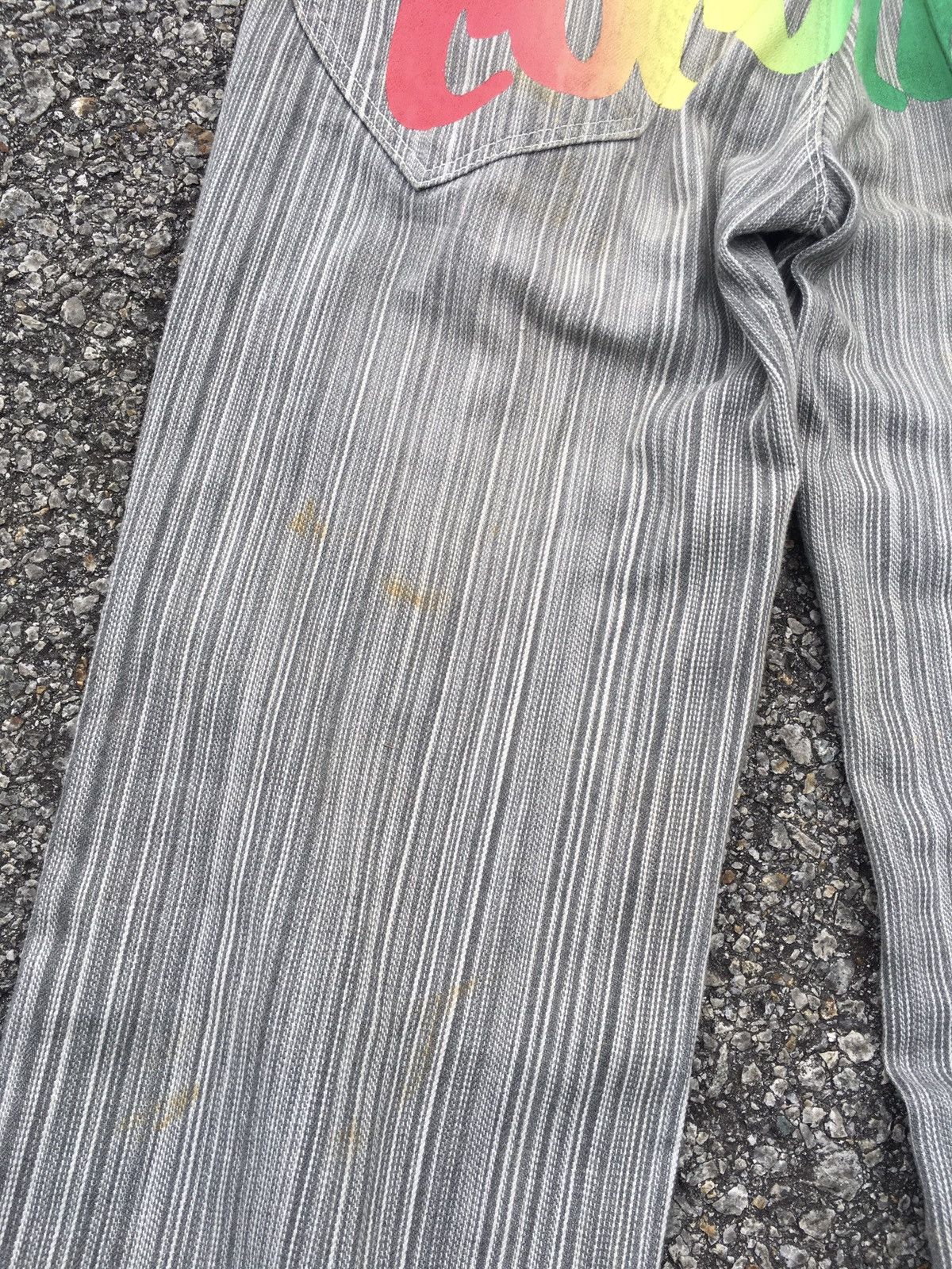 Japanese Brand × Tornado Mart FLARED🔥 COCOLULU DISTRESSED DENIM JEANS PANTS Size US 31 - 3 Thumbnail