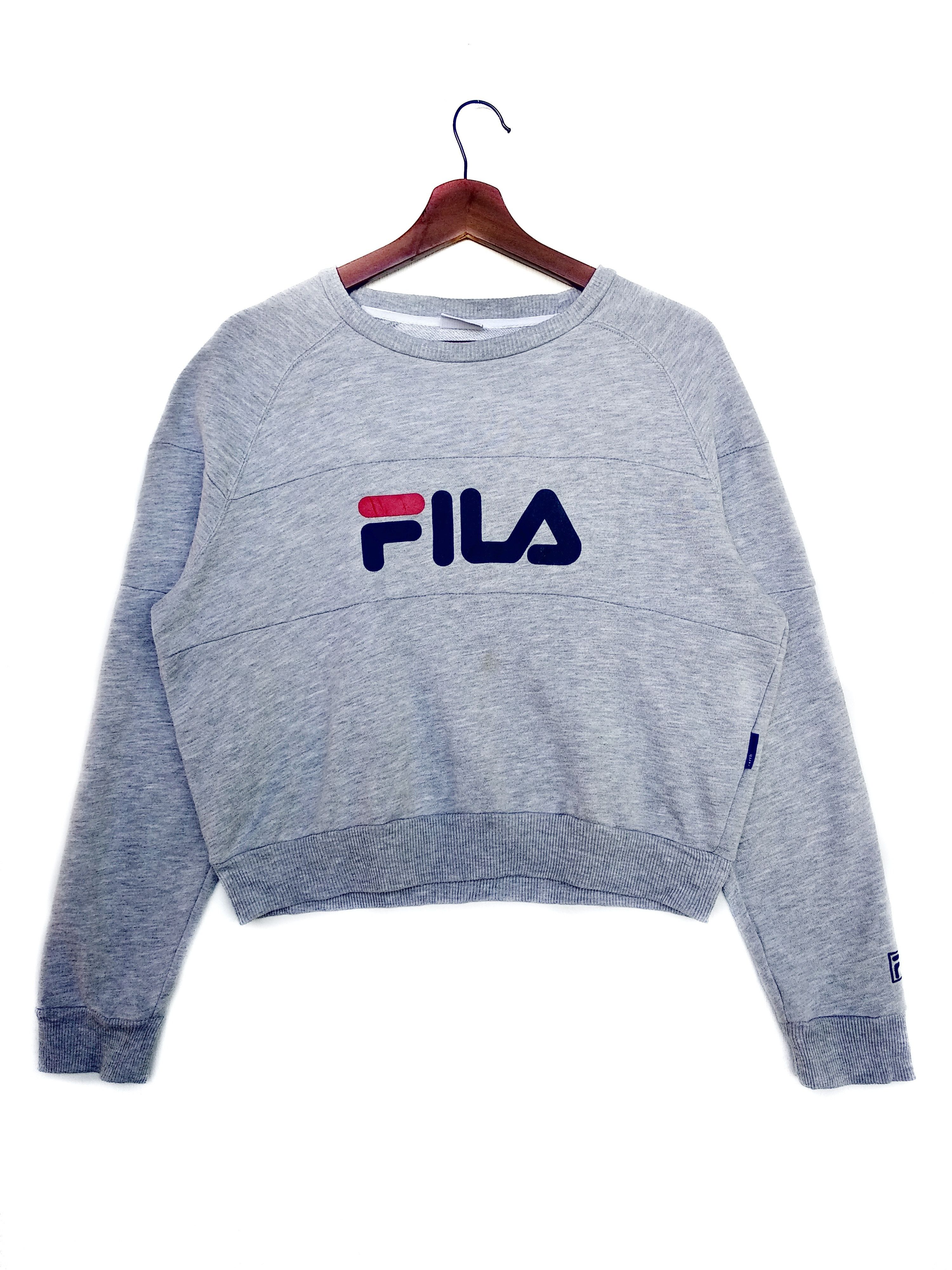 Fila Fila Crop Sweatshirt Big Logo. Size US M / EU 48-50 / 2 - 1 Thumbnail