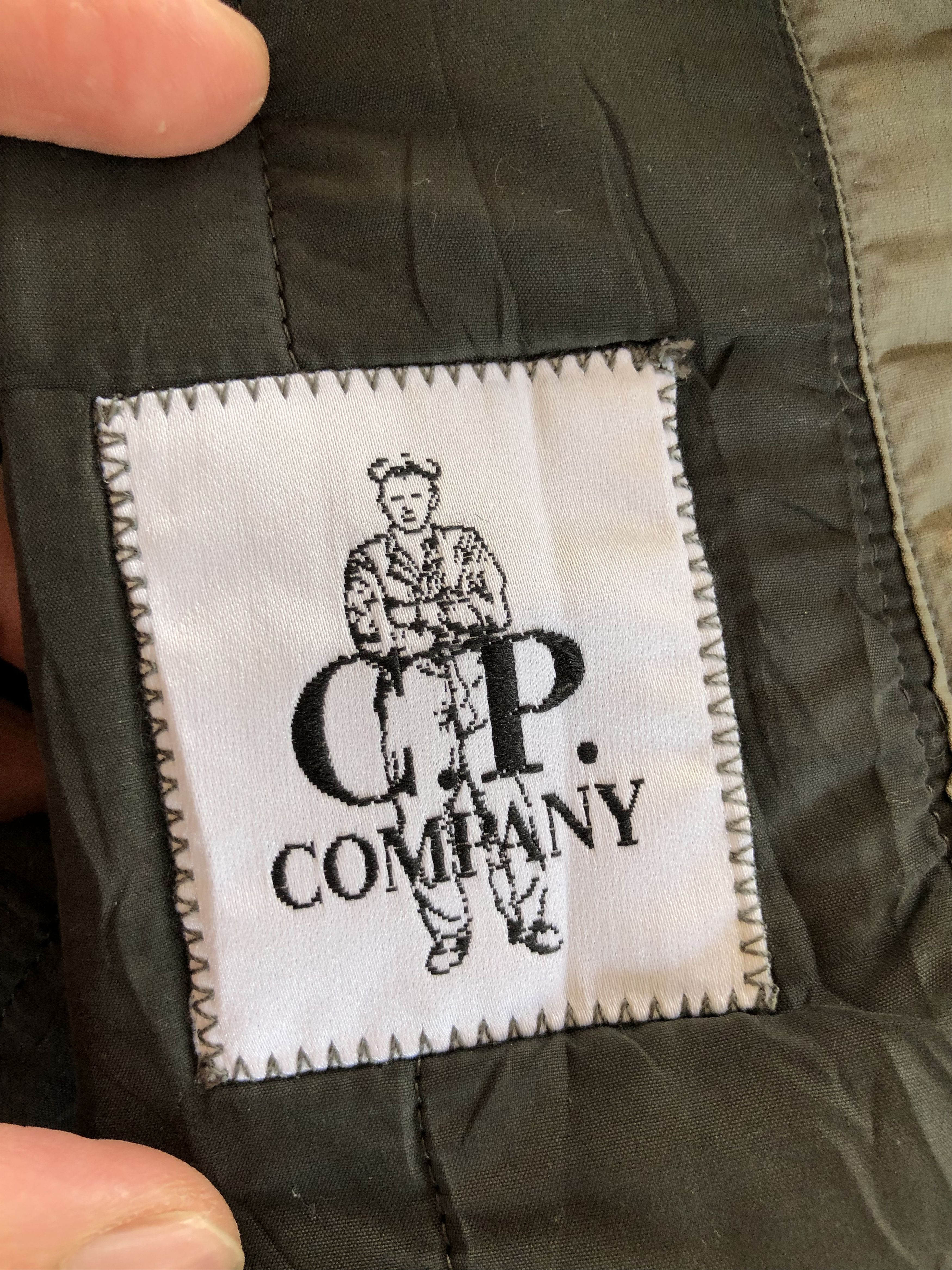 C.P. Company VINTAGE MADE IN ITALY CP COMPANY HOODED LONG COAT Size US L / EU 52-54 / 3 - 14 Thumbnail