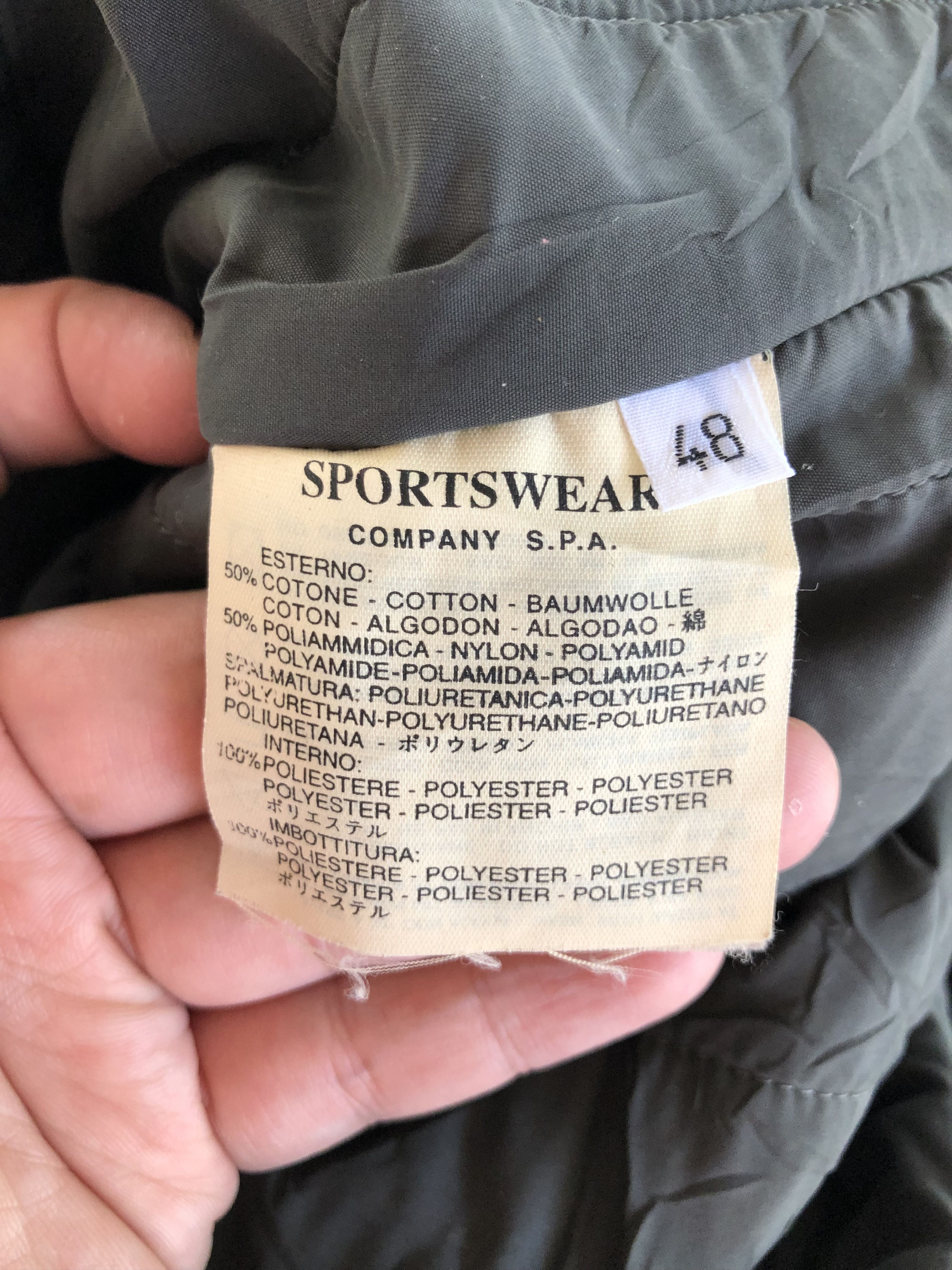 C.P. Company VINTAGE MADE IN ITALY CP COMPANY HOODED LONG COAT Size US L / EU 52-54 / 3 - 15 Thumbnail