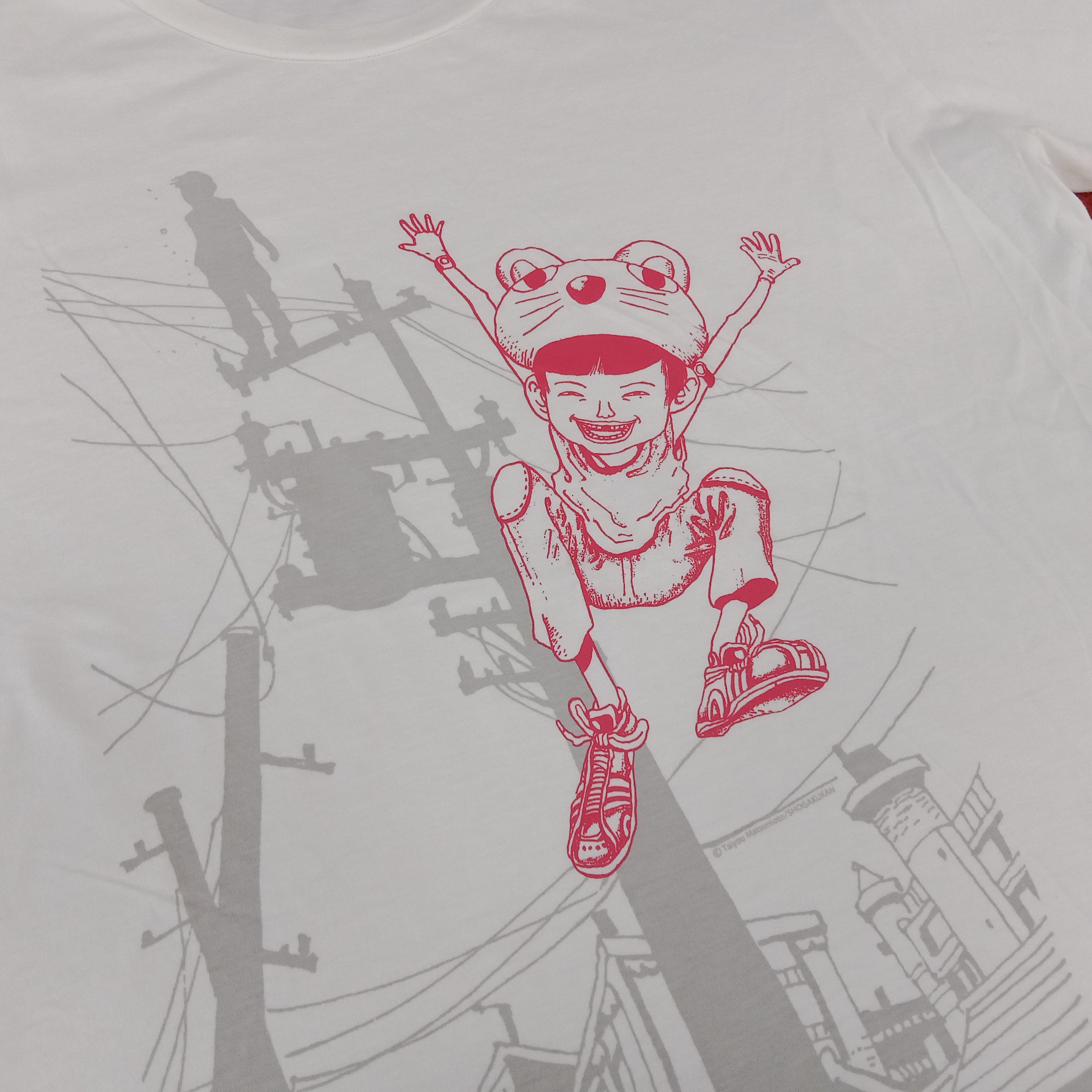Japanese Brand Taiyou Matsumoto Shogakukan Japanese Anime Cartoon Tshirt Size US L / EU 52-54 / 3 - 2 Thumbnail