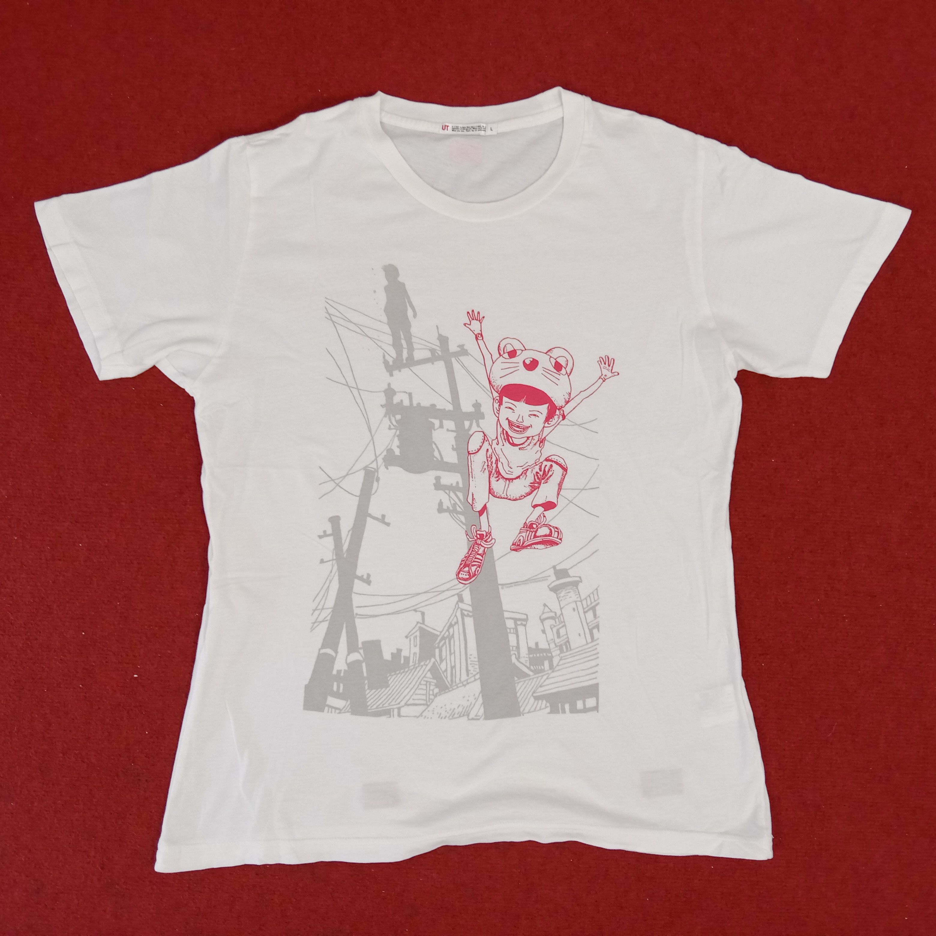 Japanese Brand Taiyou Matsumoto Shogakukan Japanese Anime Cartoon Tshirt Size US L / EU 52-54 / 3 - 1 Thumbnail