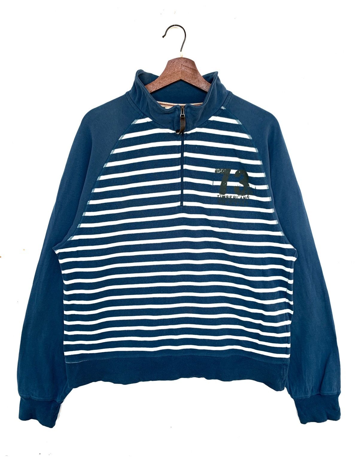 Other Timberland Half Zip Stripes Sweatshirt/Size L Size US L / EU 52-54 / 3 - 1 Thumbnail