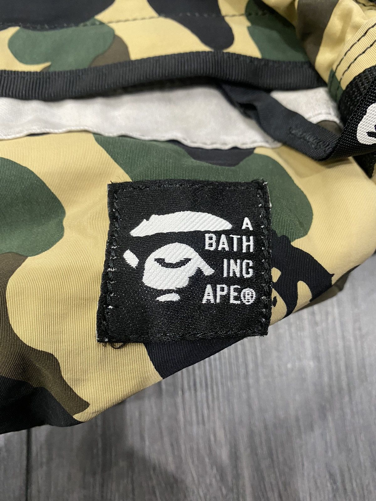 Bape Bape Yellow Camo Nylon Waist Bag Size ONE SIZE - 3 Thumbnail