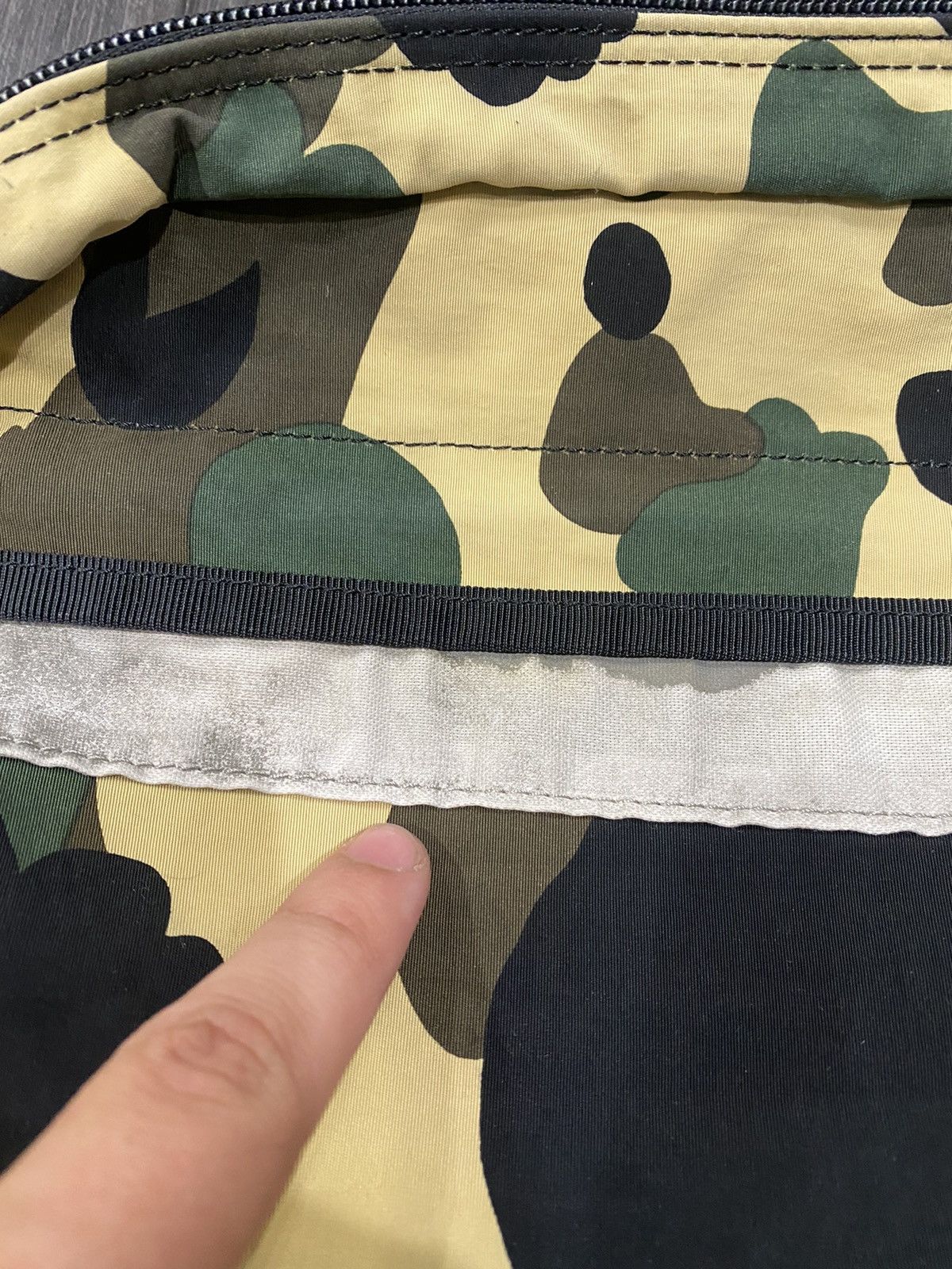Bape Bape Yellow Camo Nylon Waist Bag Size ONE SIZE - 4 Thumbnail