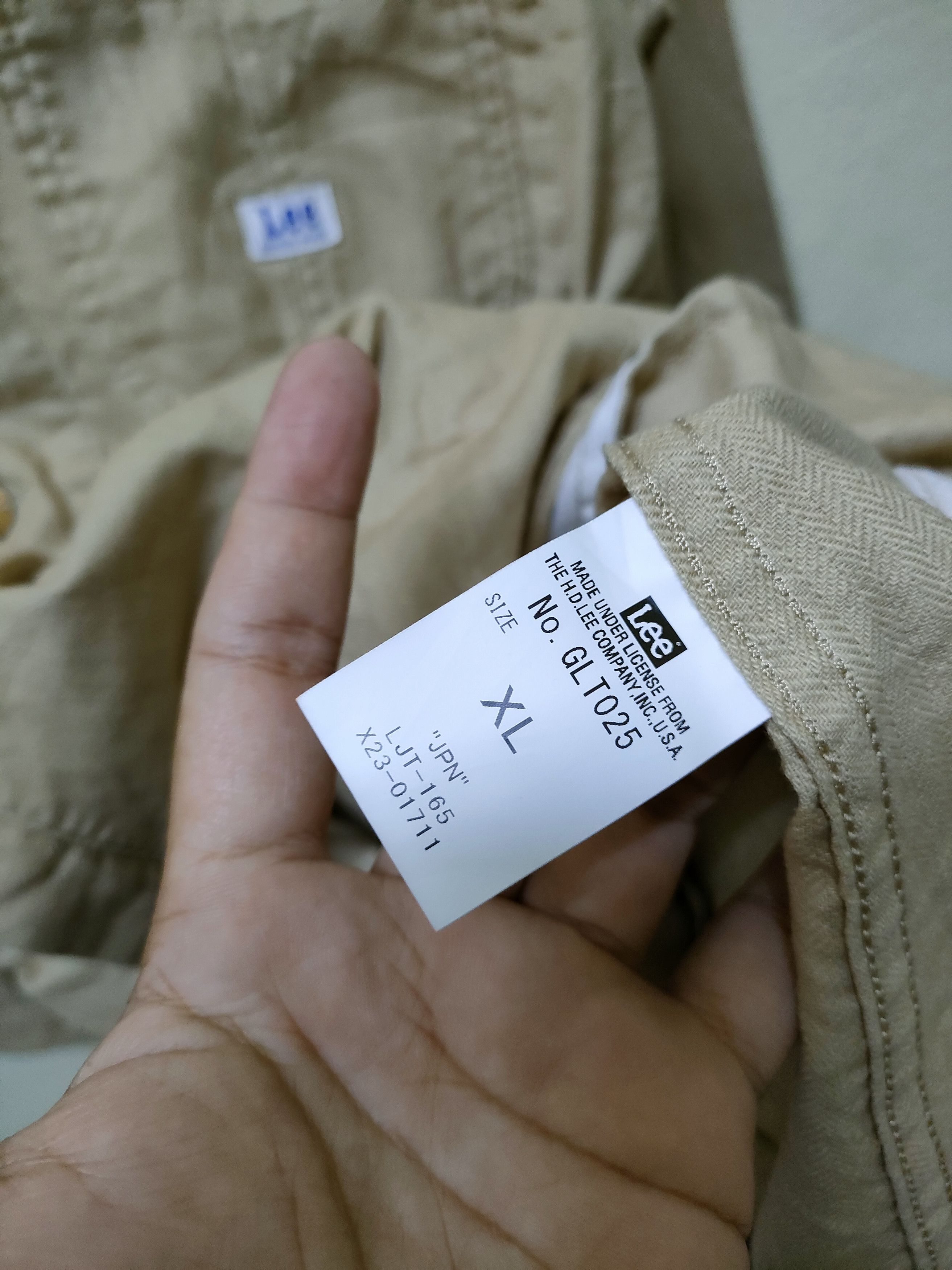 Lee Lee Leesurewear Herringbone Twill Jacket Size US XL / EU 56 / 4 - 4 Thumbnail