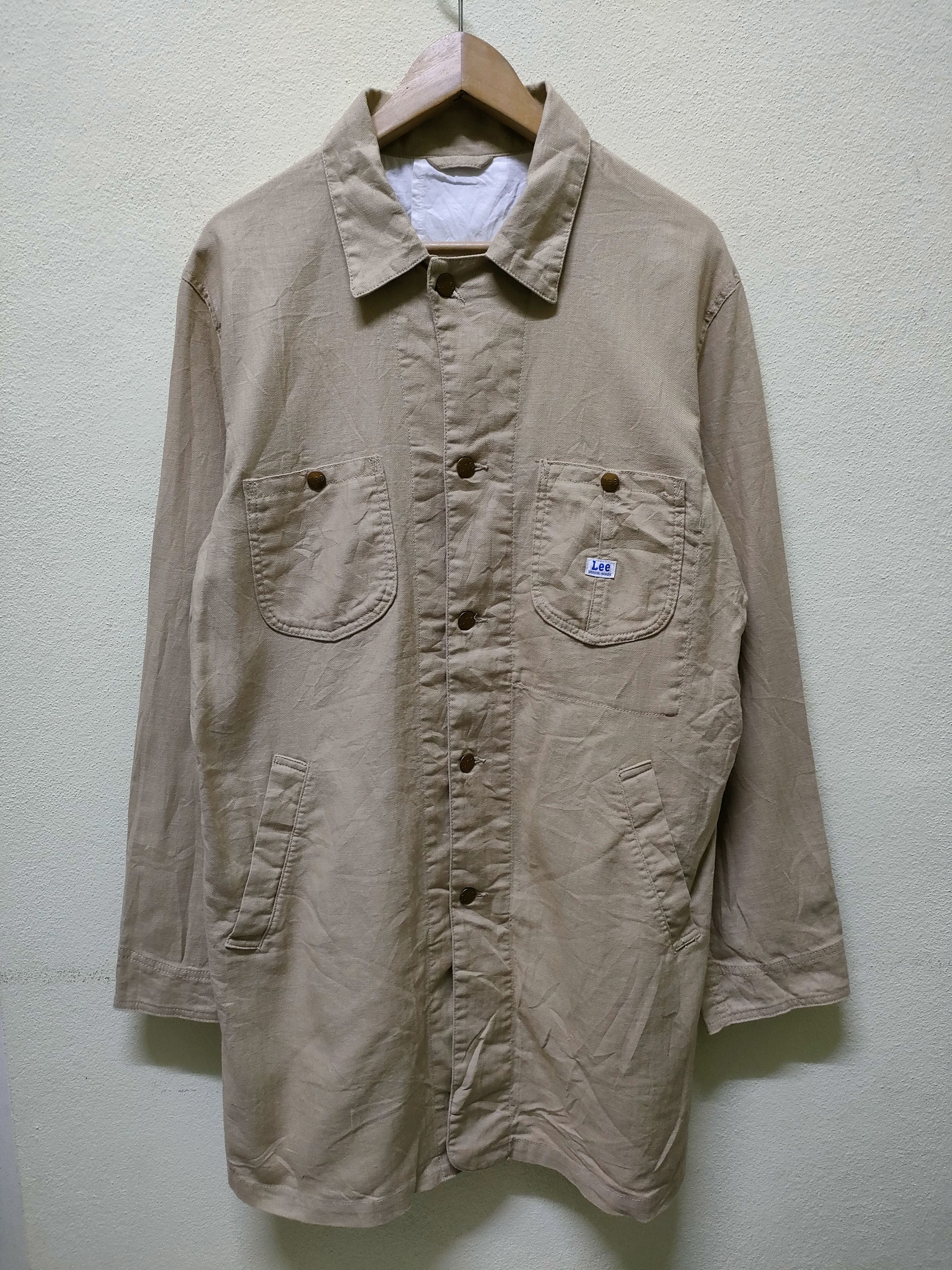 Lee Lee Leesurewear Herringbone Twill Jacket Size US XL / EU 56 / 4 - 1 Thumbnail