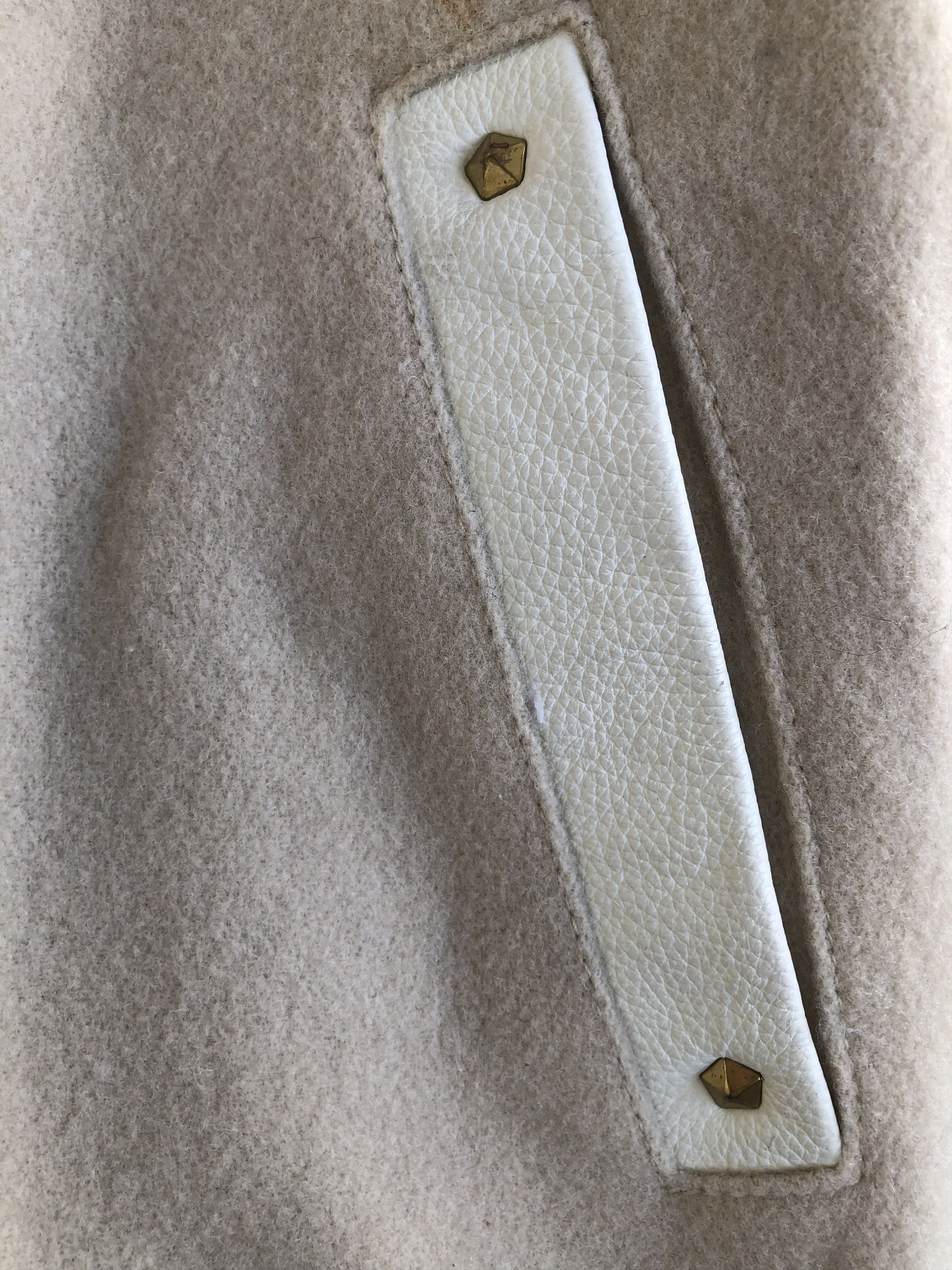 Japanese Brand X-GIRL COW HIDE LEATHER & WOOL VARSITY JACKET Size US S / EU 44-46 / 1 - 8 Thumbnail