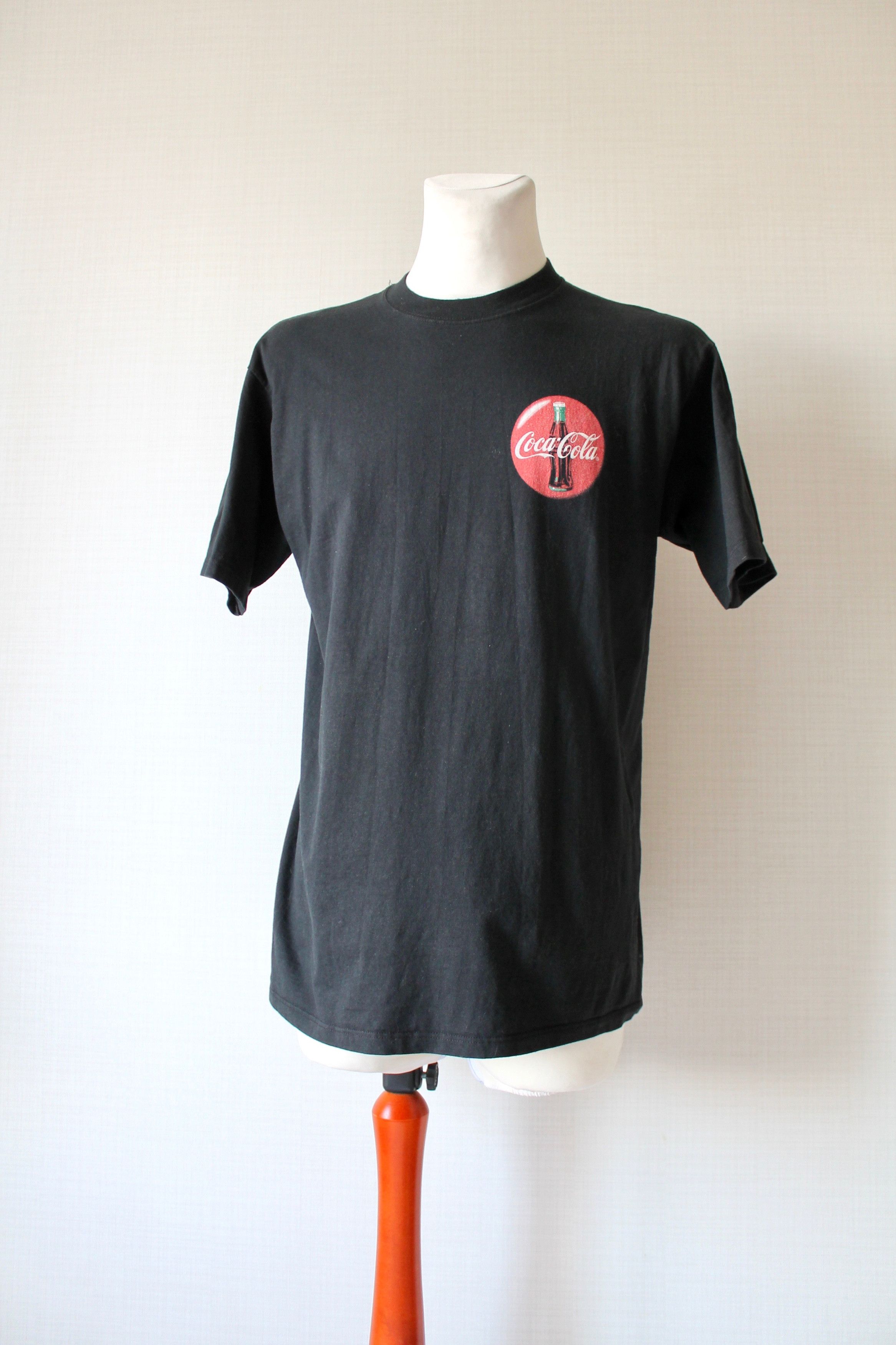 T-shirt Rétro Homme Coca-Cola TU - Noir, Taille S - 100% Coton