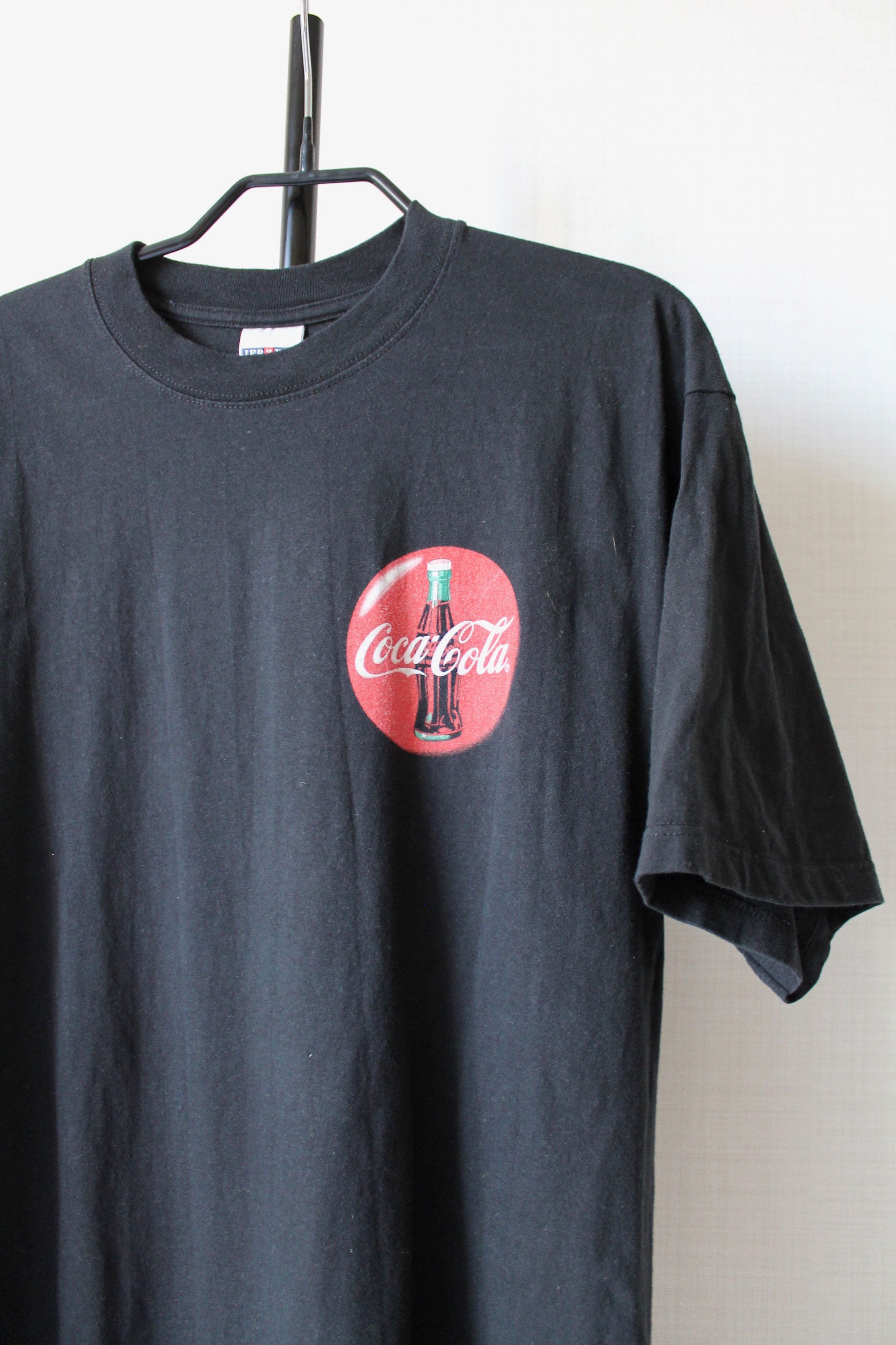Coca Cola Coca-Cola Vintage Streetwear t Shirt Black Size US L / EU 52-54 / 3 - 3 Thumbnail