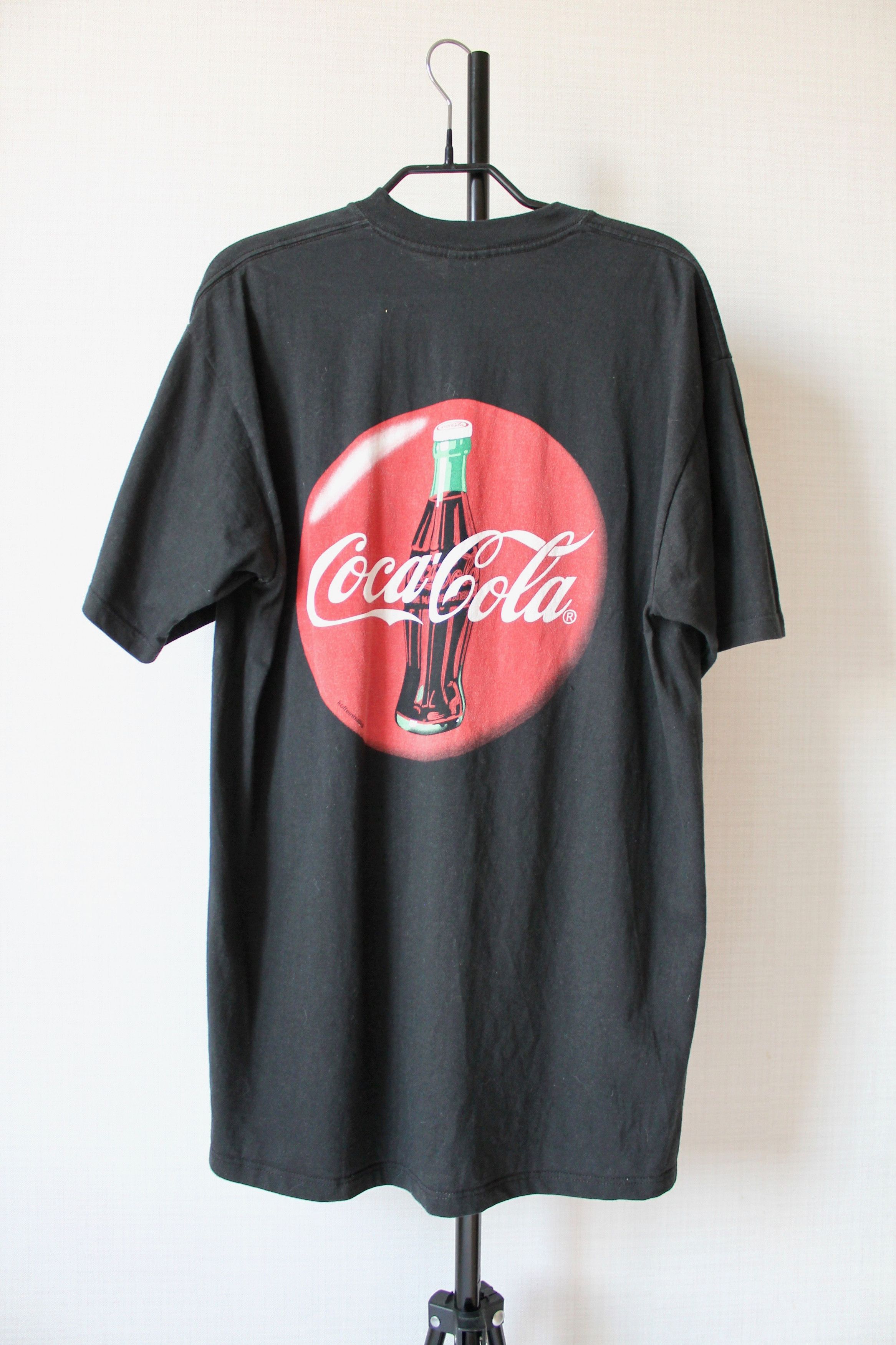 Coca Cola Coca-Cola Vintage Streetwear t Shirt Black Size US L / EU 52-54 / 3 - 6 Thumbnail